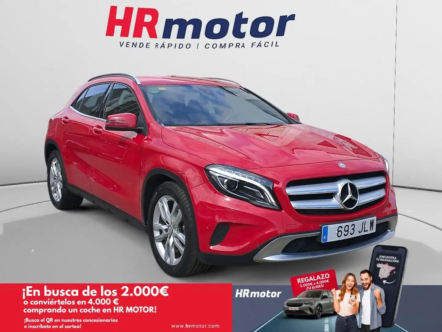 Mercedes-Benz GLA 200 200d Rouge - 1