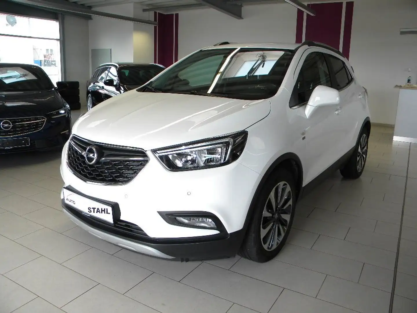 Opel Mokka X 120 Jahre mit Anhängerkupplung Weiß - 1