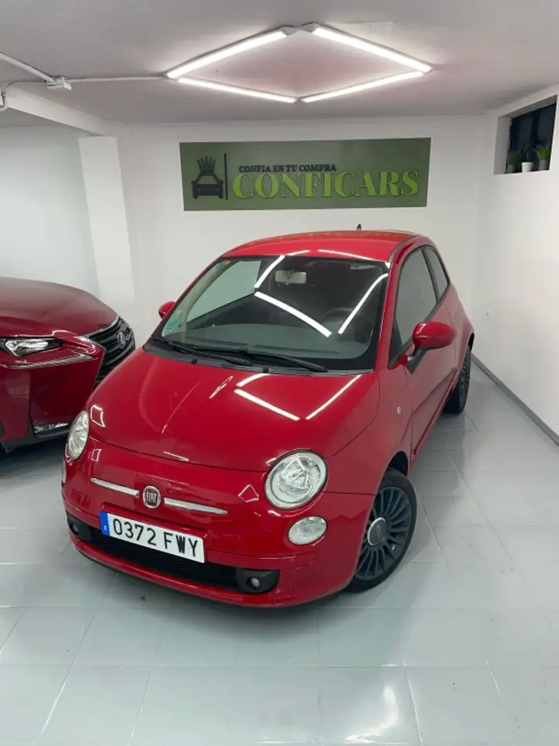Fiat 500 1.4 Pop Rojo - 1