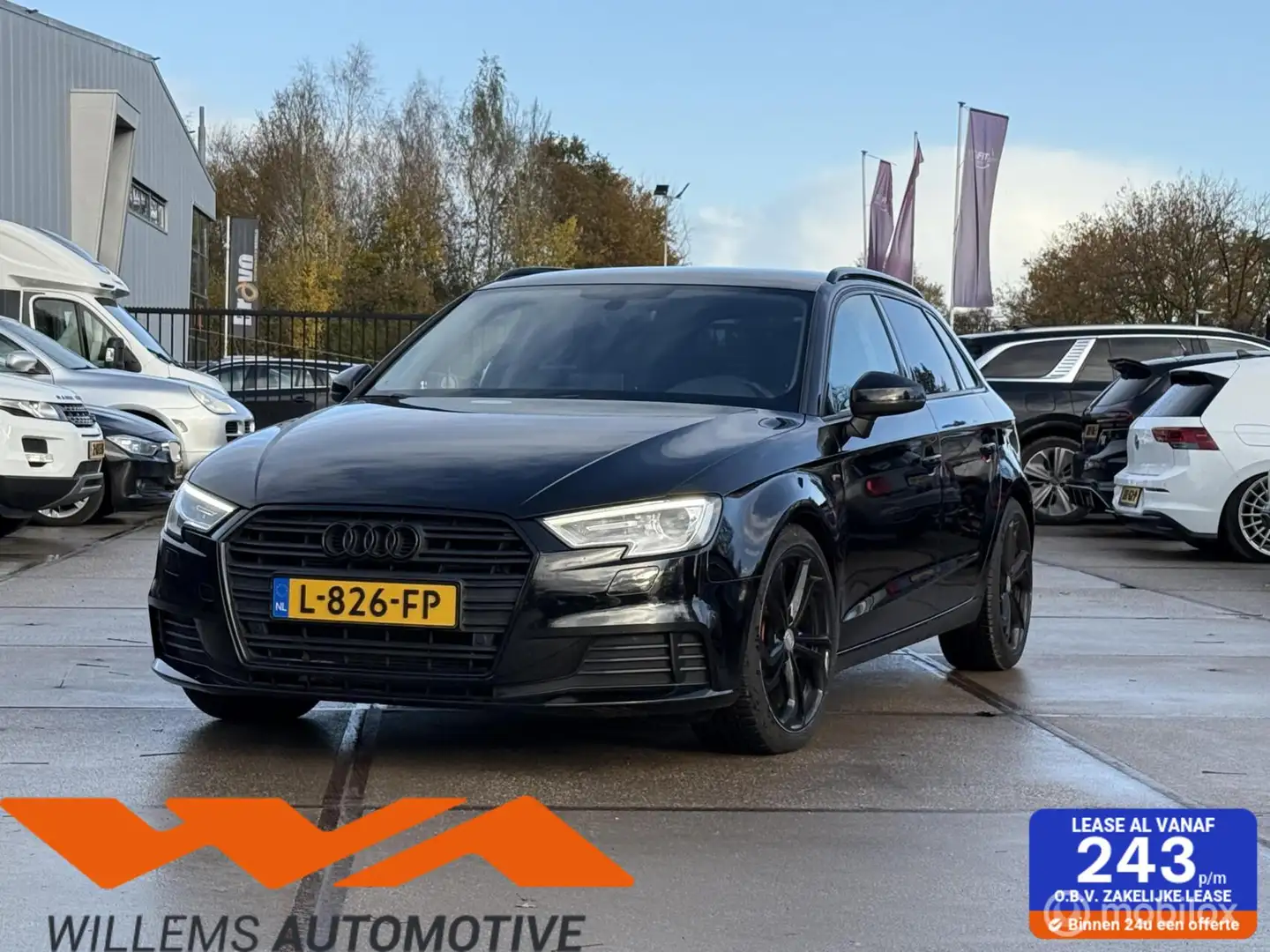 Audi A3 Sportback 1.0 TFSI S-Line S-Tronic/18’/Apple CarPl Schwarz - 1