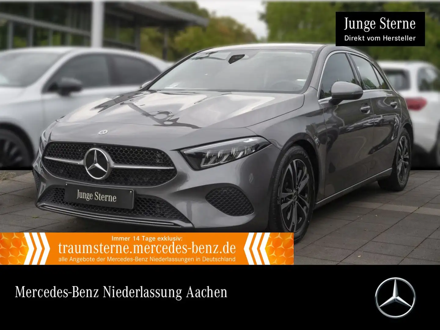 Mercedes-Benz A 200 d PROGRESSIVE+LED+KAMERA+8G Gris - 1