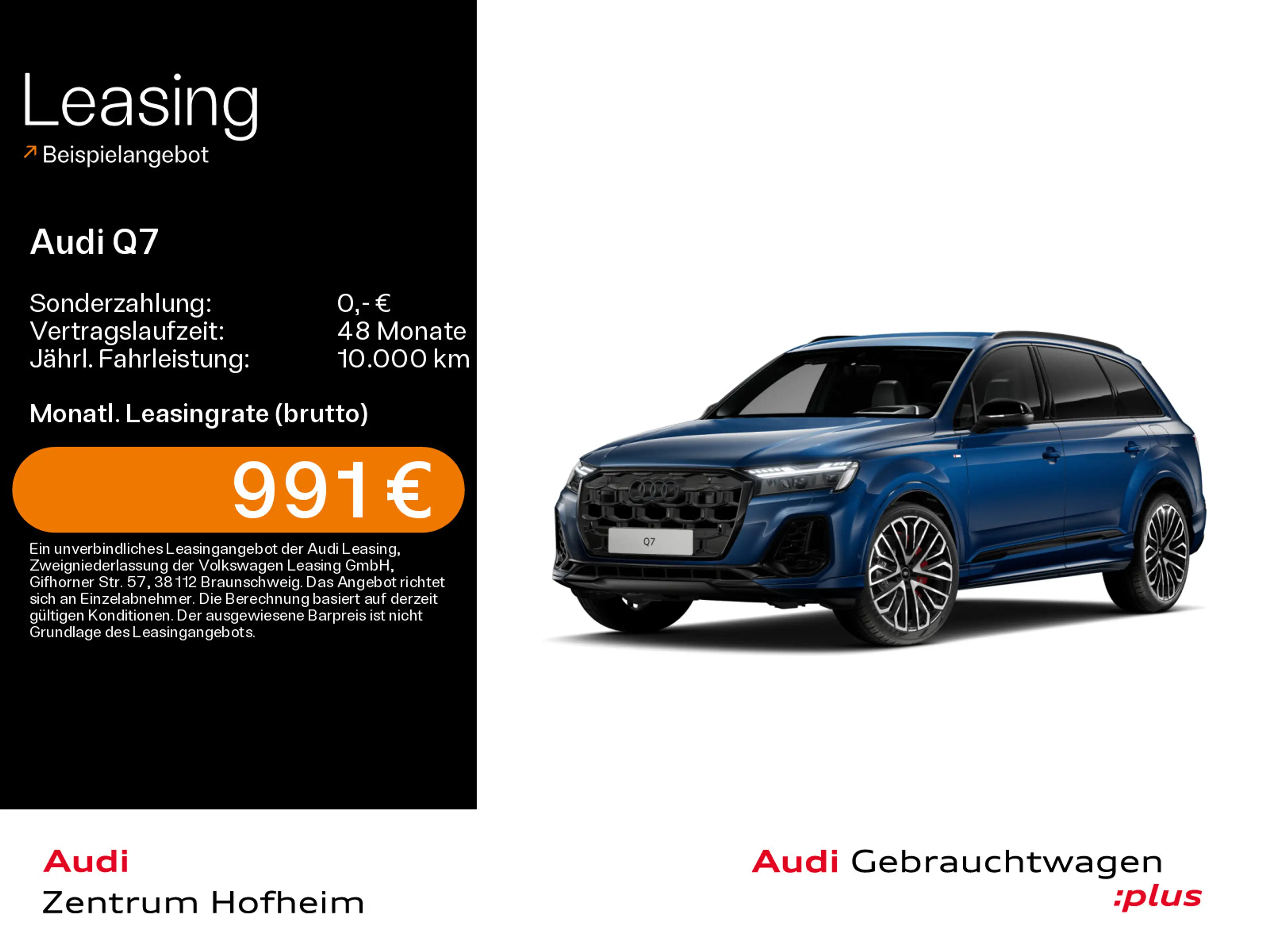 Audi Q7 60 TFSIe qu S line tip*Air*HUD*Laser*Virtual*