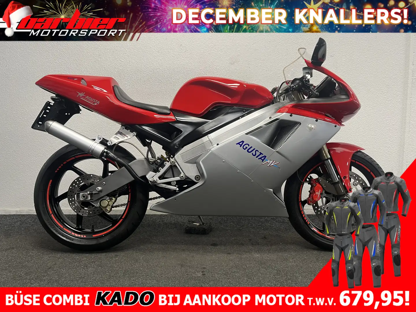 MV Agusta 125 MVAGUSTA SPORT Červená - 1