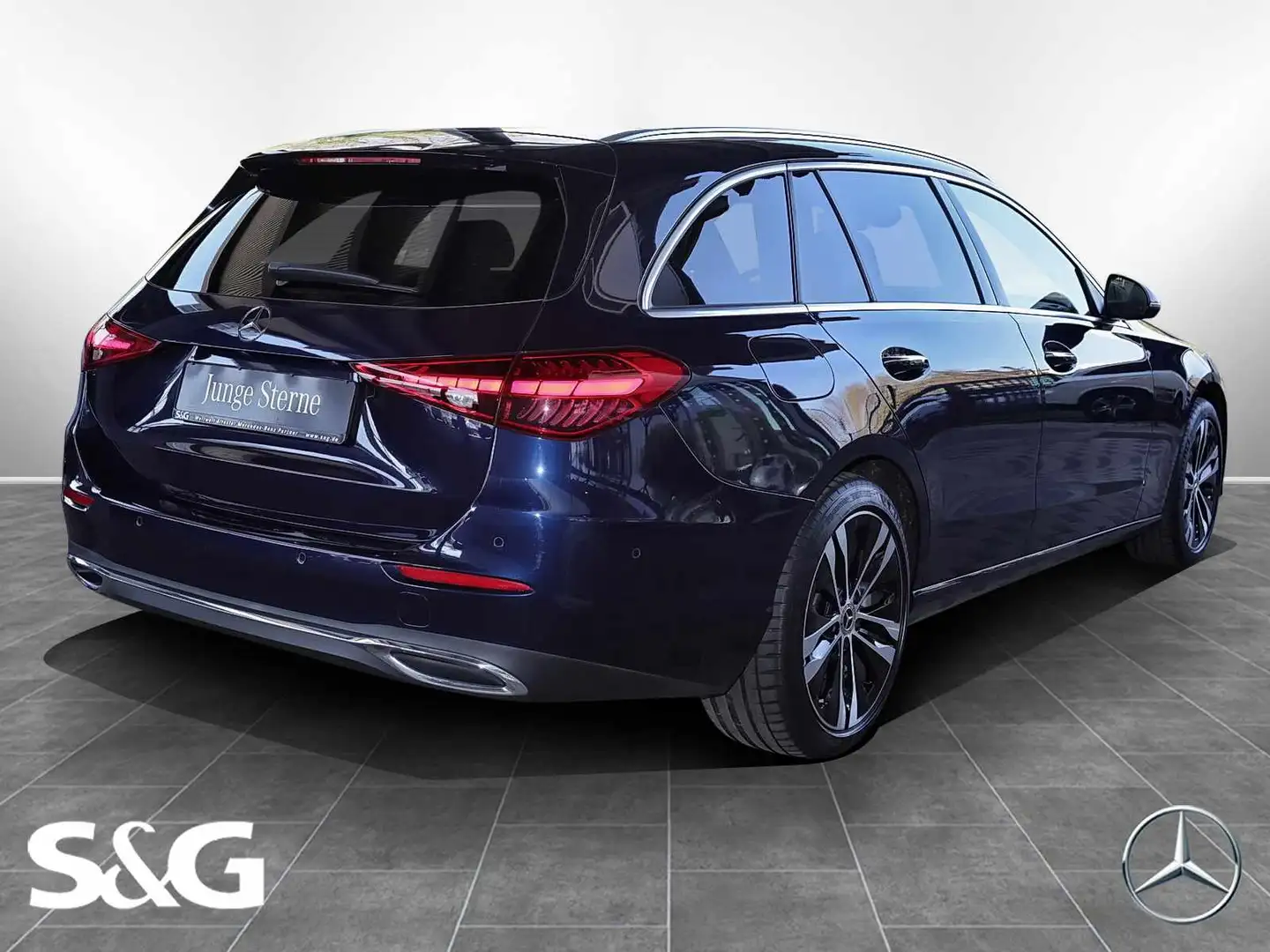 Mercedes-Benz C 300 e T AHK+PANORAMA+DISTRONIC+MEMORY+360°+18" Azul - 2