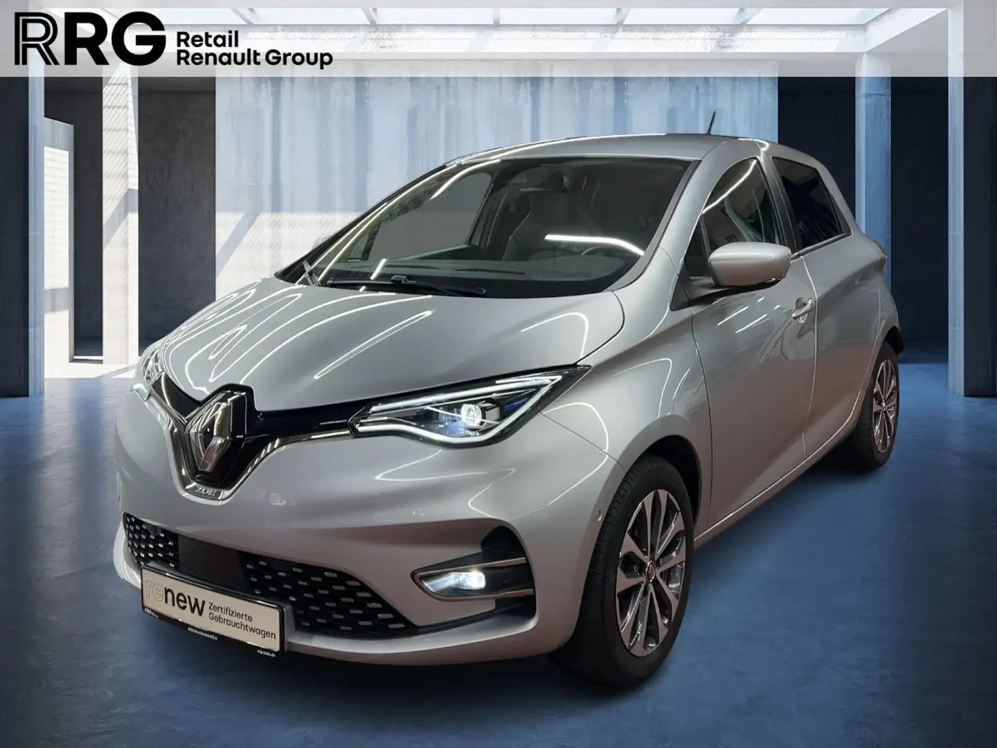Renault ZOE INTENS R135 50 kWh CCS BATTERIEKAUF Argintiu - 1