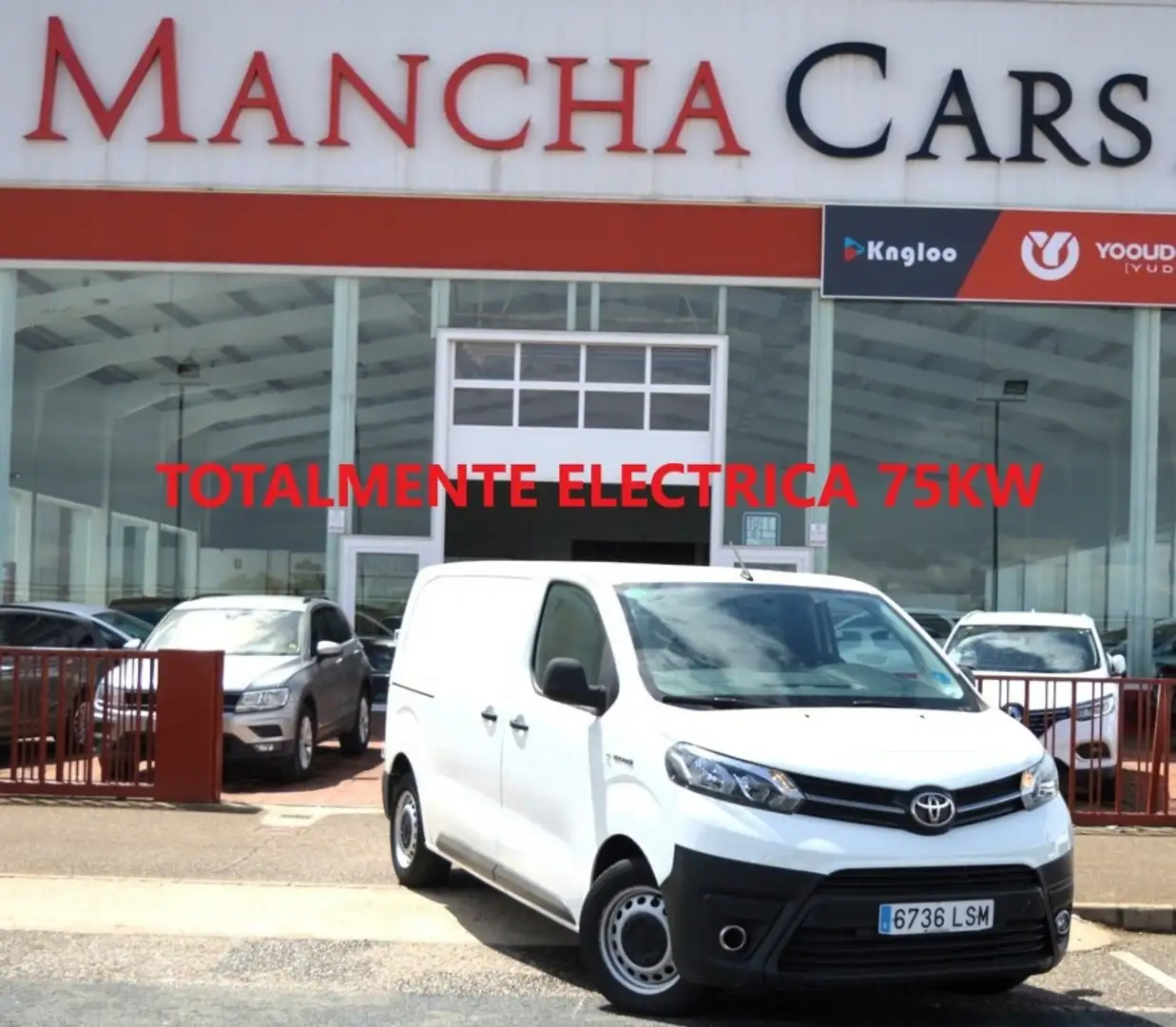 Toyota Proace Van Electric L1 GX 100Kw Batería 75Kwh Blanco - 1