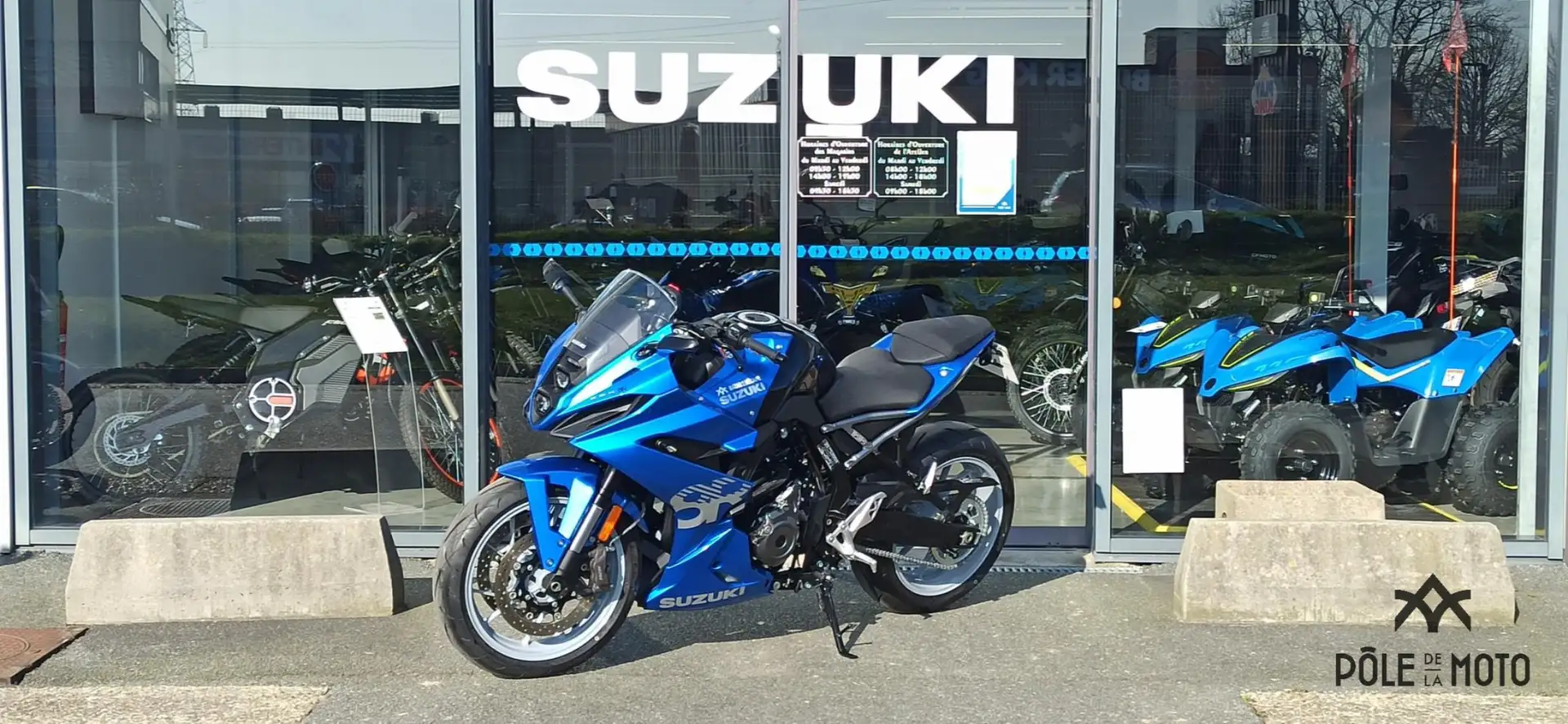 Suzuki GSX 8R Bleu - 2