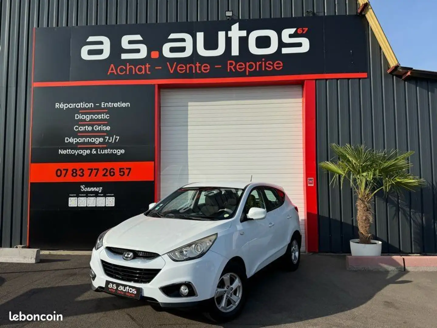 Hyundai iX35 IX 35 1.7 CRDI 115 cv SUV régulateur de vitesse bo Blanc - 1