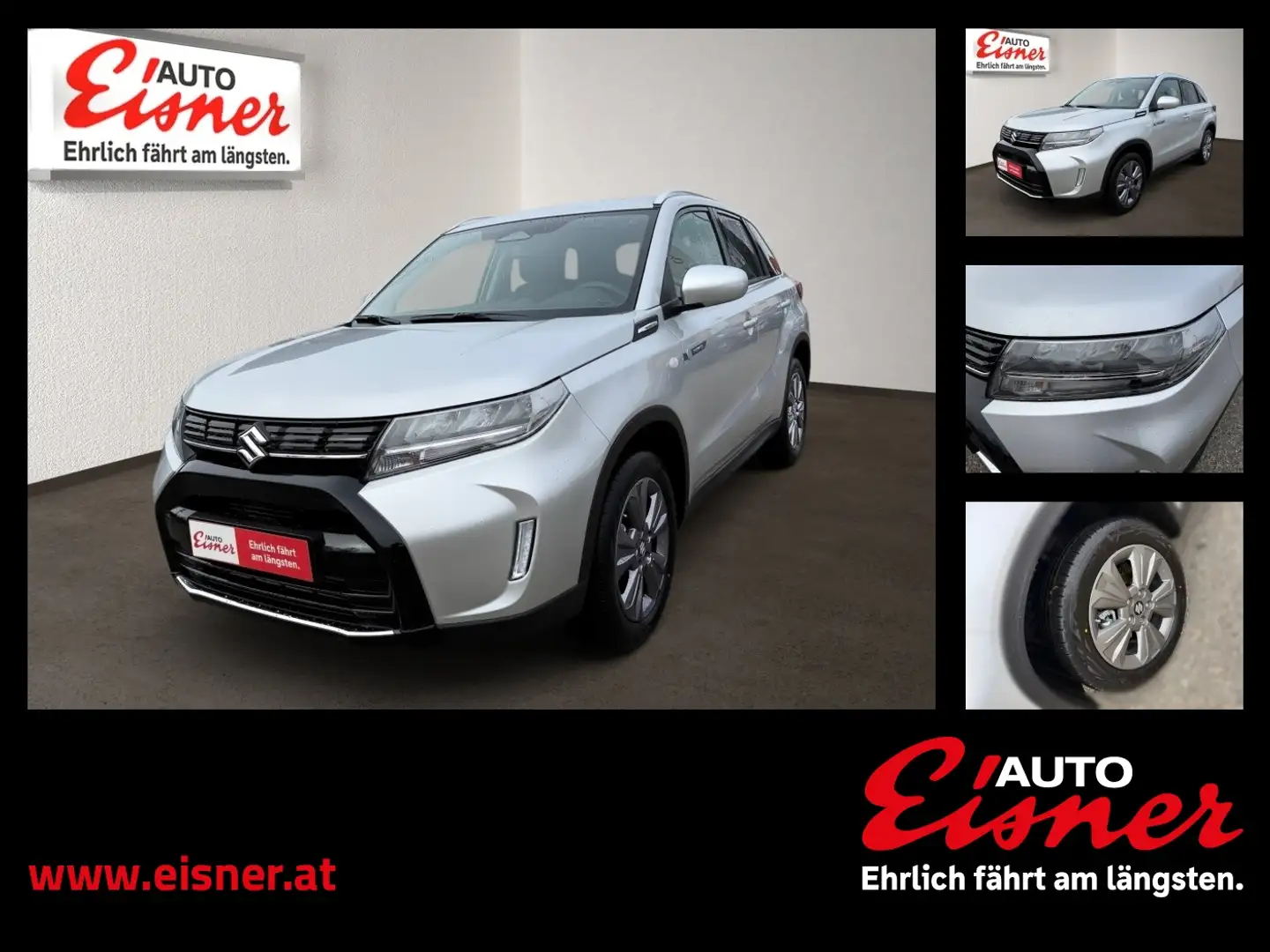 Suzuki Vitara 1.4 Hybrid ALLGRIP shine ABS ESP Silber - 1