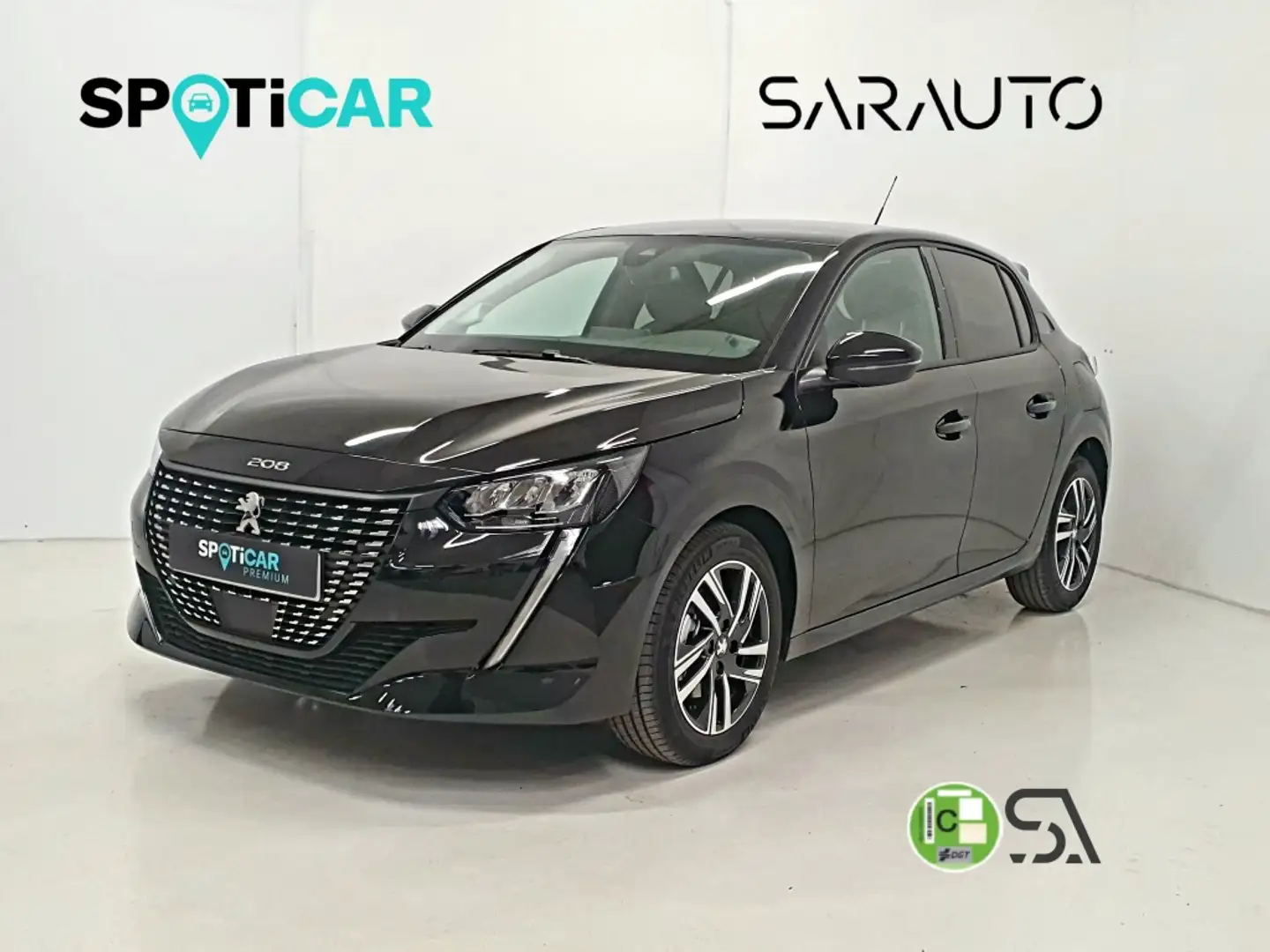 Peugeot 208 1.2 Puretech S&S Allure Pack EAT8 100 Negro - 1