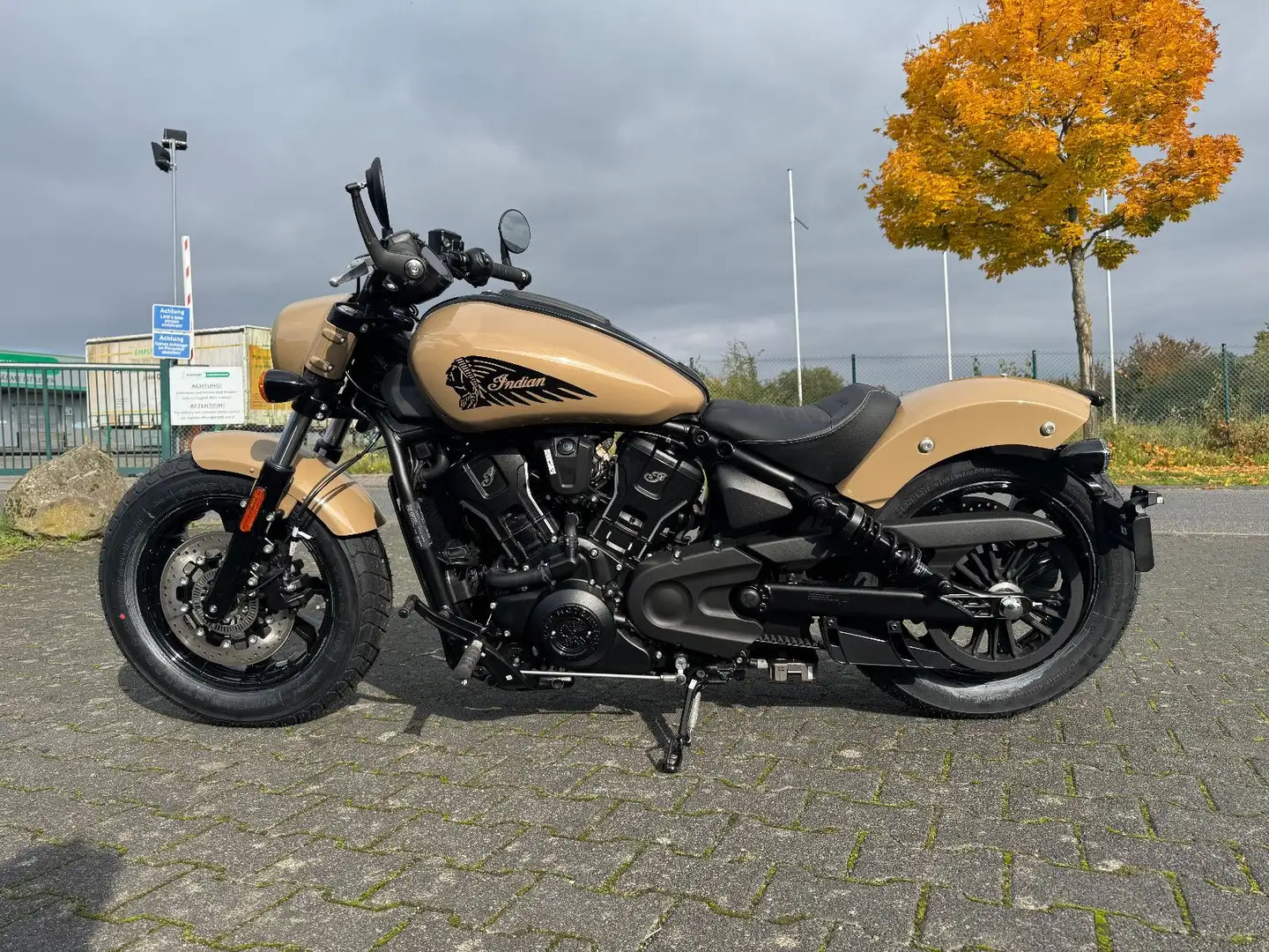 Indian Scout Bobber Einzelstück Goud - 2