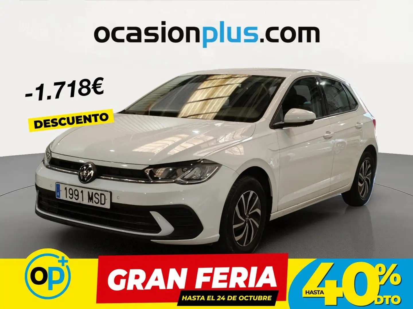 Volkswagen Polo 1.0 TSI Life DSG 70kW Blanco - 1