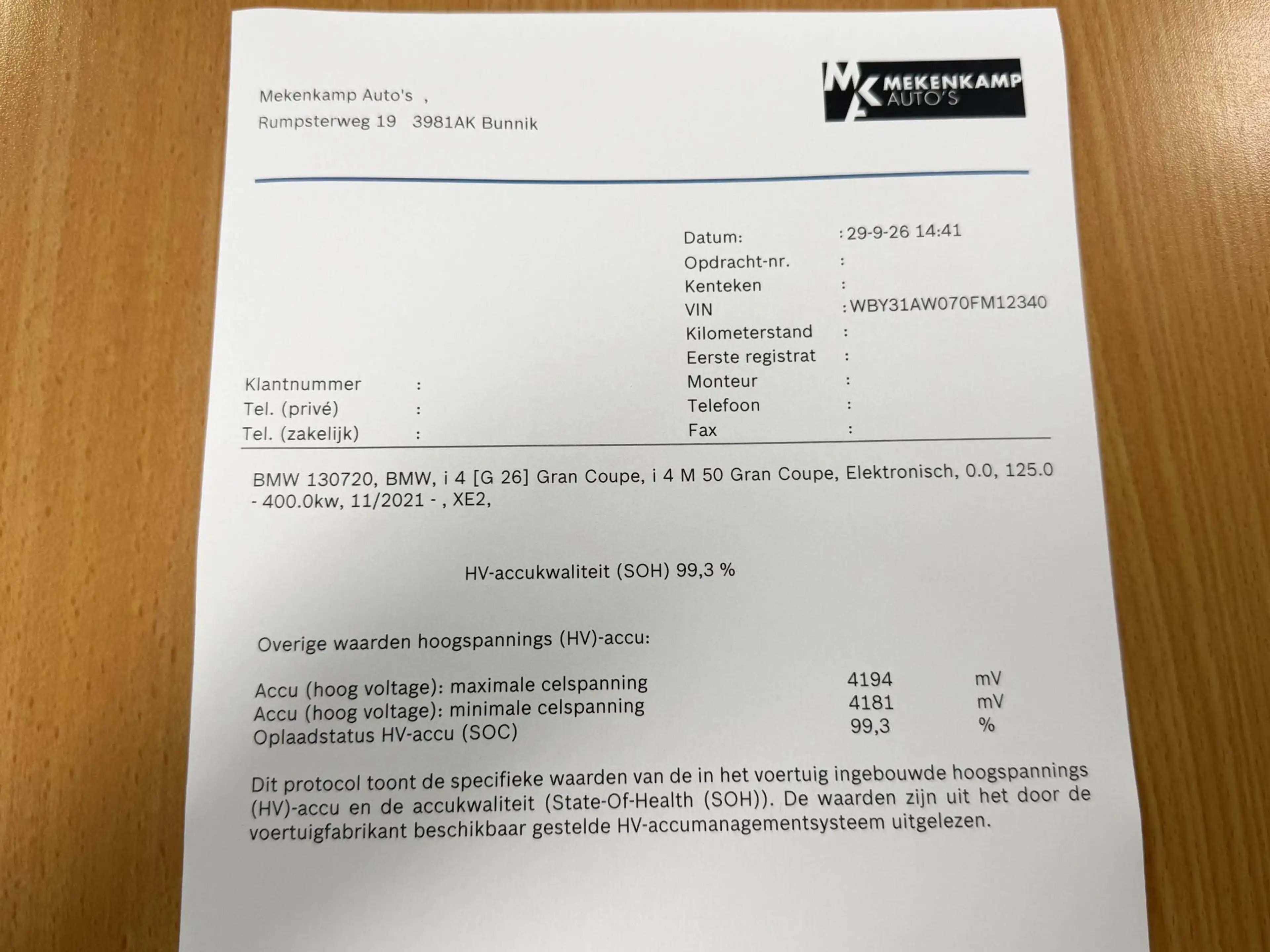 BMW i4 M50 High Executive 84 kWh 19"/SOH 99%/Schuif-kante — photo 3