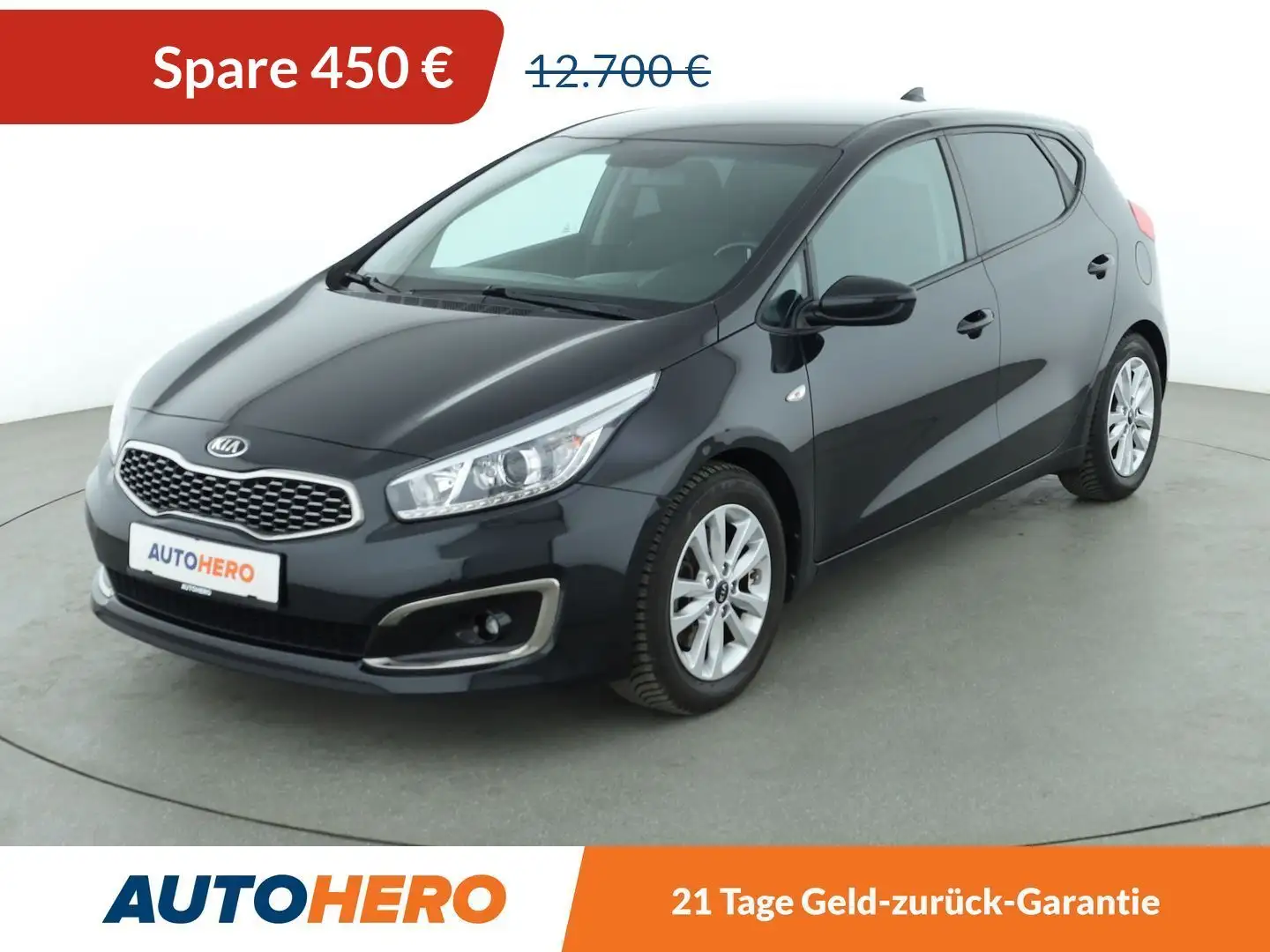 Kia Ceed / cee'd 1.4 Edition 7 Emotion*NAVI*CAM*PDC*SHZ*KLIMA* Schwarz - 1