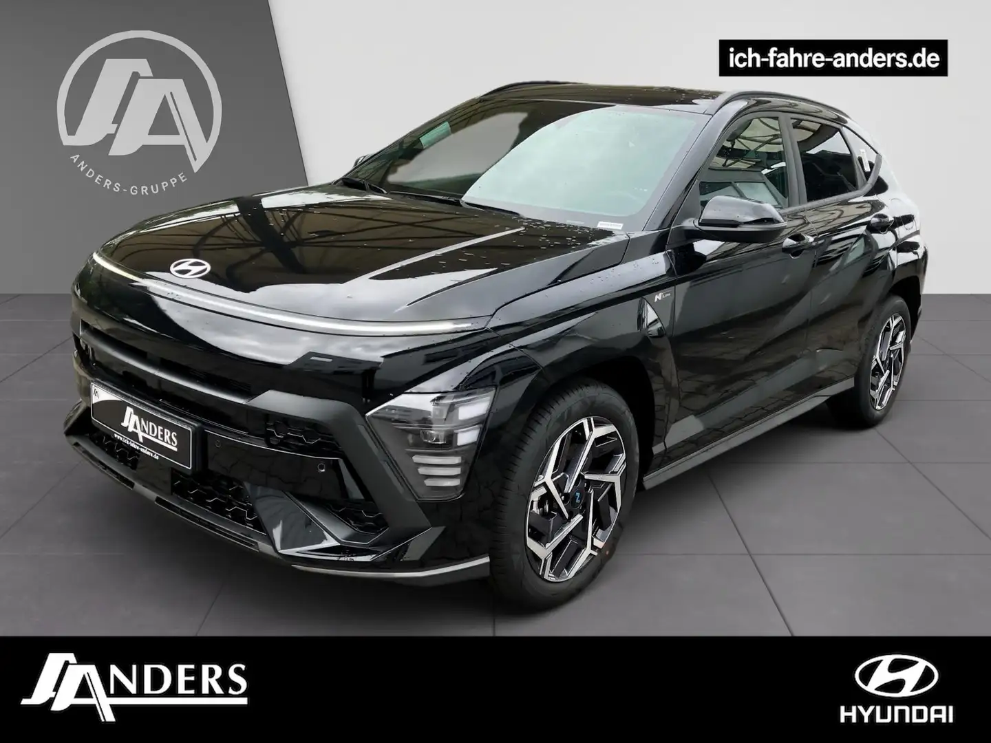Hyundai KONA SX2 MY25 1.6 T-GDi Aut. N LINE +Navi+Kamera Nero - 1