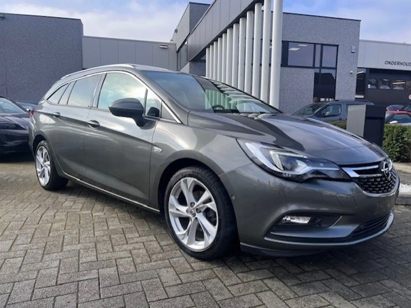 Opel Astra 1.0 Turbo Opendak Camera Gekoelde Zetels Led 2019 Gris - 1
