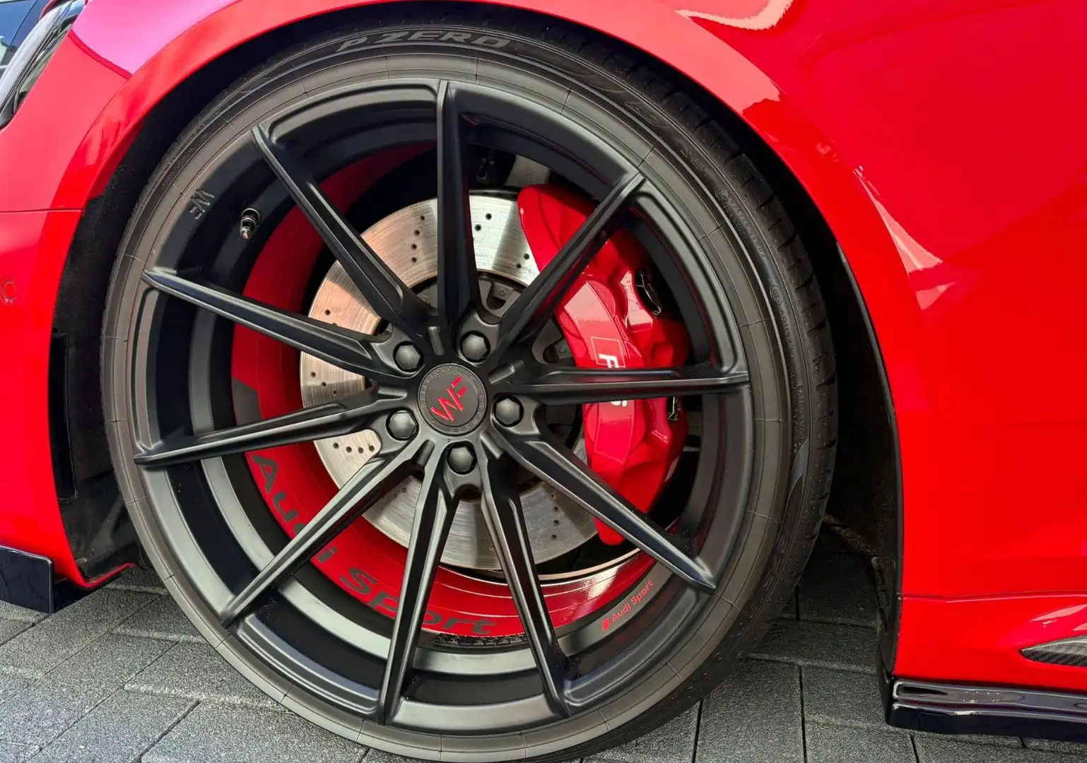 Audi RS4 Misanorot!Carbon-Paket!Unfallfrei! Piros - 1