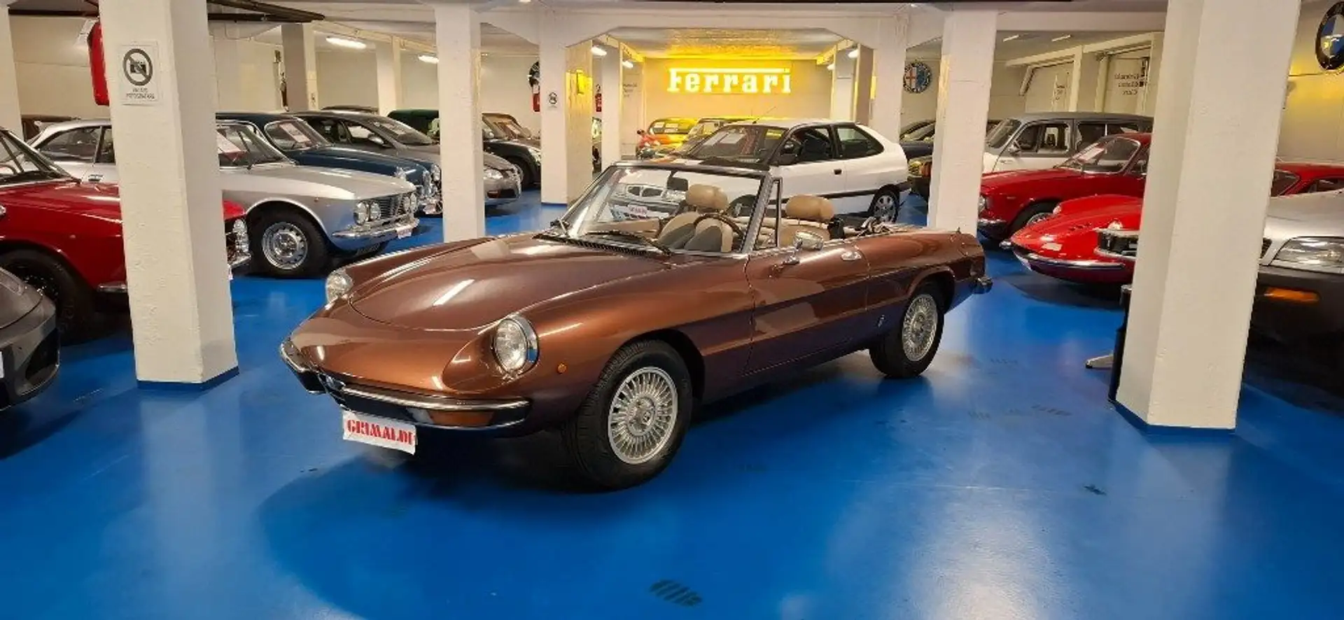 Alfa Romeo Spider 2.000 CODA TRONCA 130CV*ITALIANO DA SEMPRE Marrone - 1