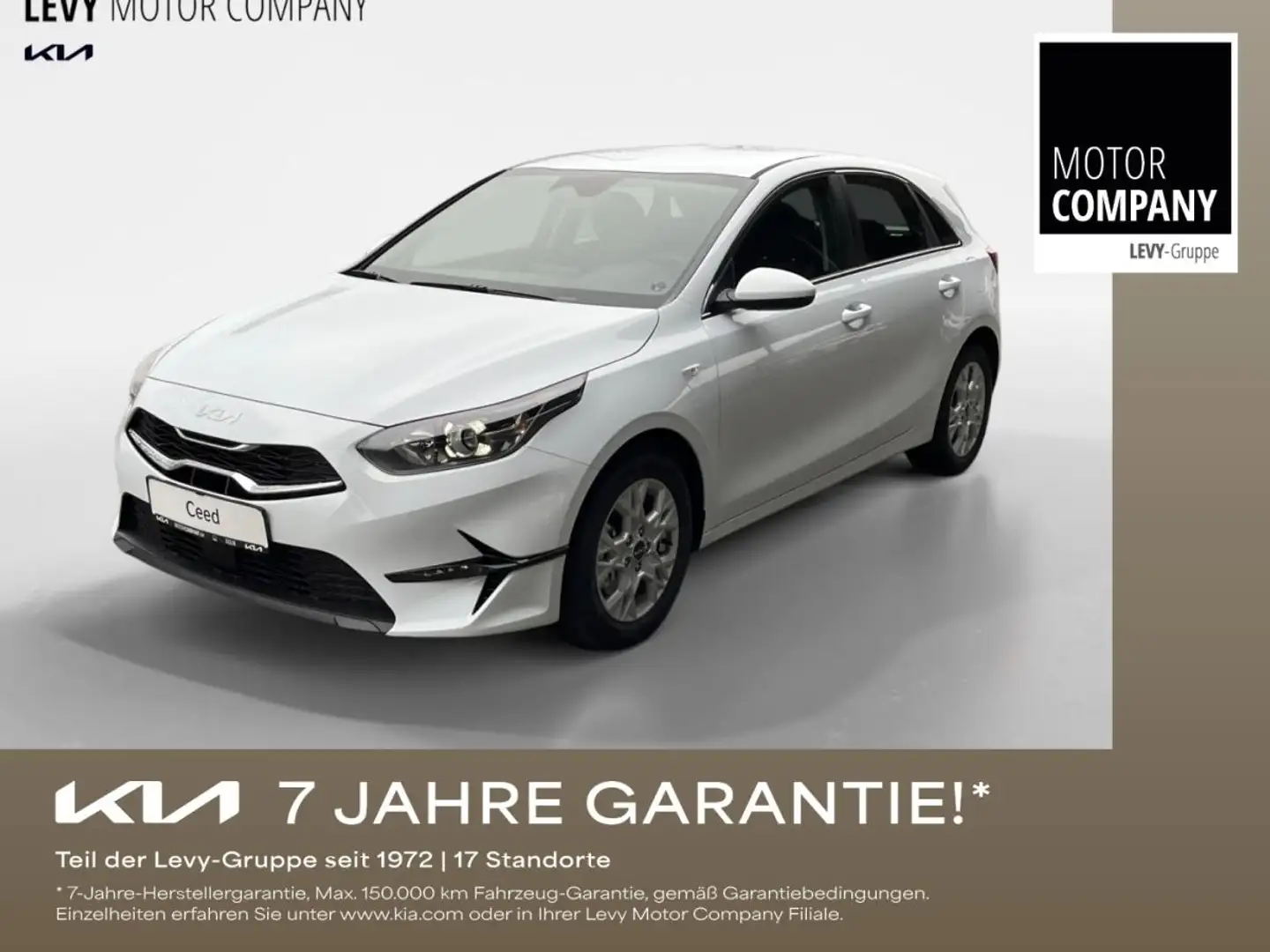 Kia Ceed / cee'd 1.5 T-GDI Vision +1,99%+Automatik+Navi+Kam++ Weiß - 1