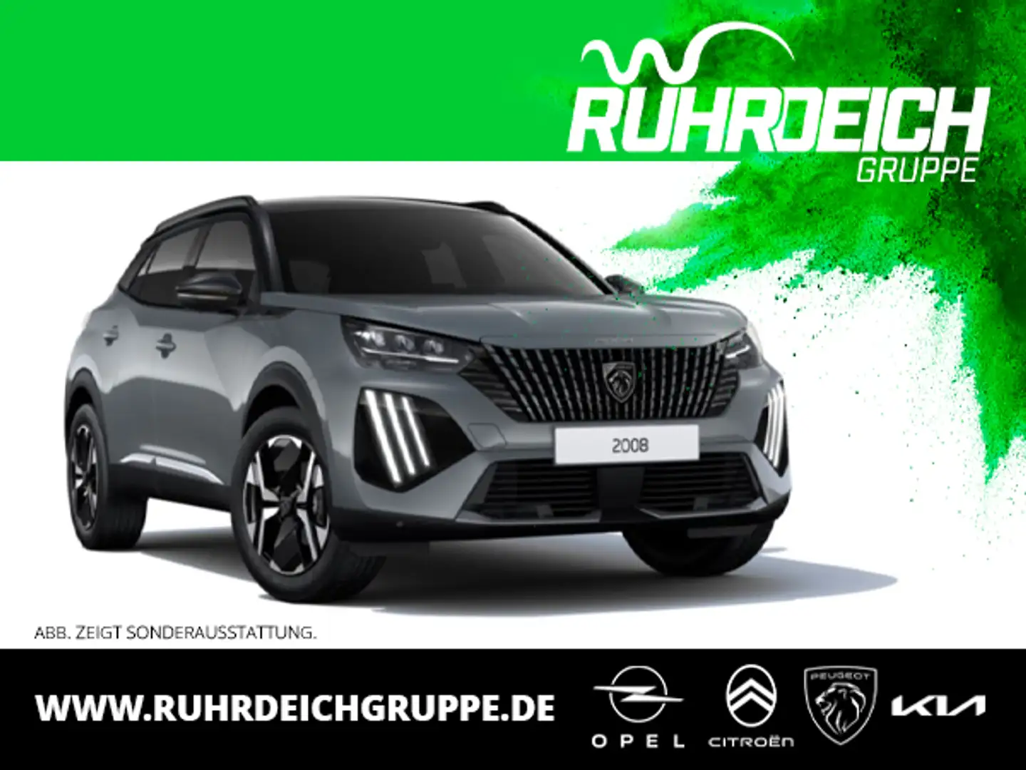 Peugeot 2008 Style Pure Tech 100 Weiß - 1