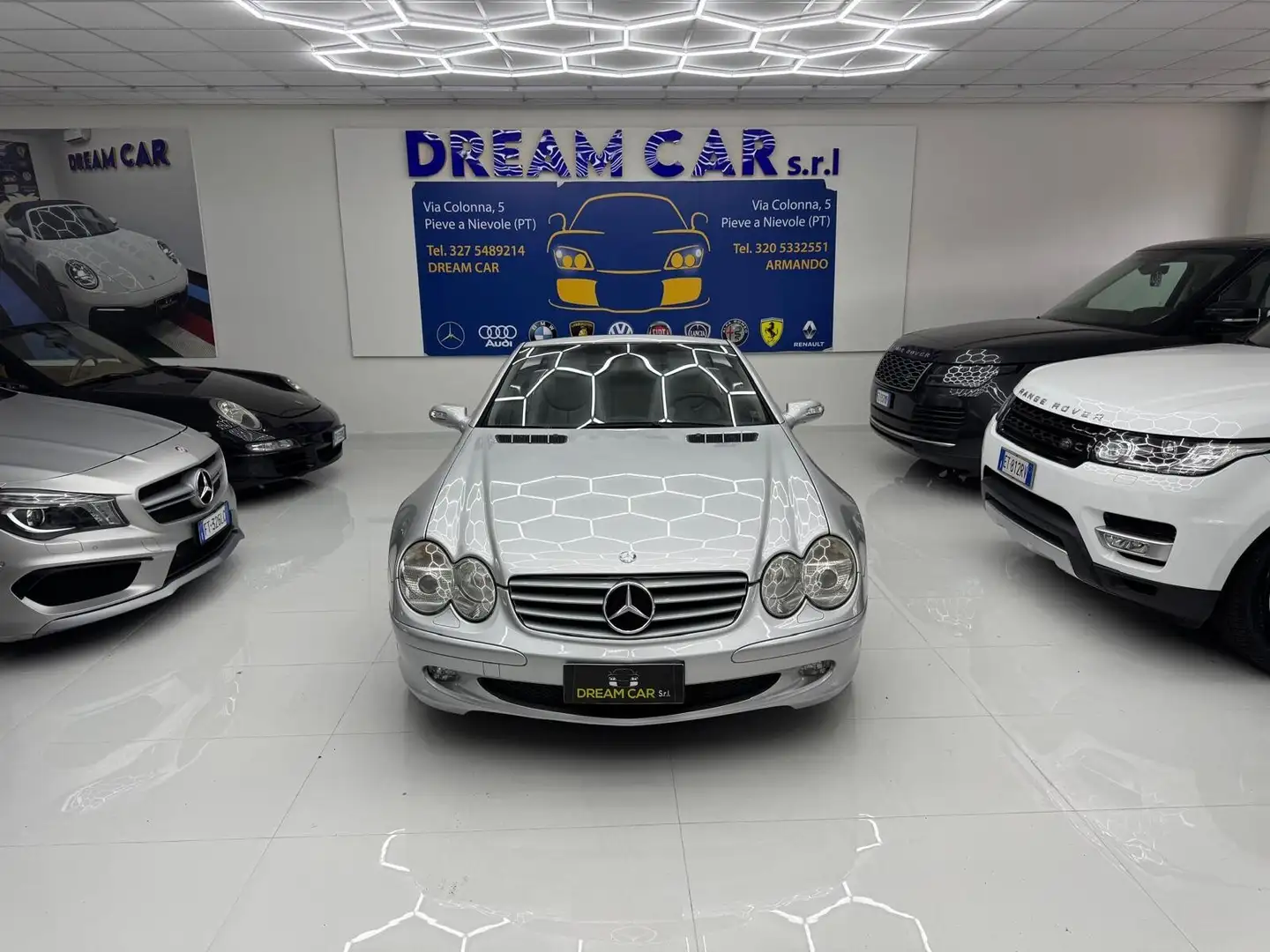 Mercedes-Benz SL 350 . Argent - 2