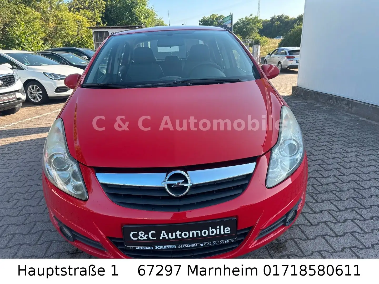 Opel Corsa D Klima/Allwetter/TÜV NEU/TOP Rot - 2