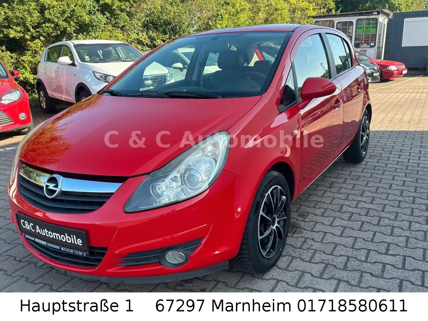 Opel Corsa D Klima/Allwetter/TÜV NEU/TOP Rot - 1