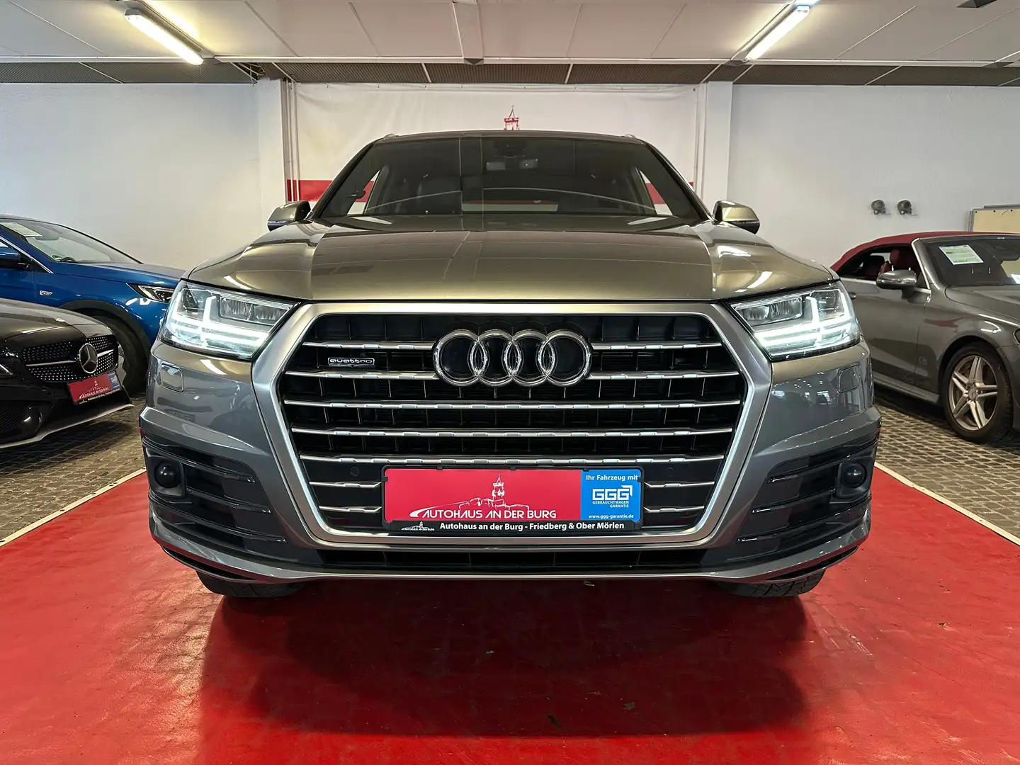 Audi Q7 3.0 TDI S-Line //AHK//Pano//Bose//21Zoll Grau - 2
