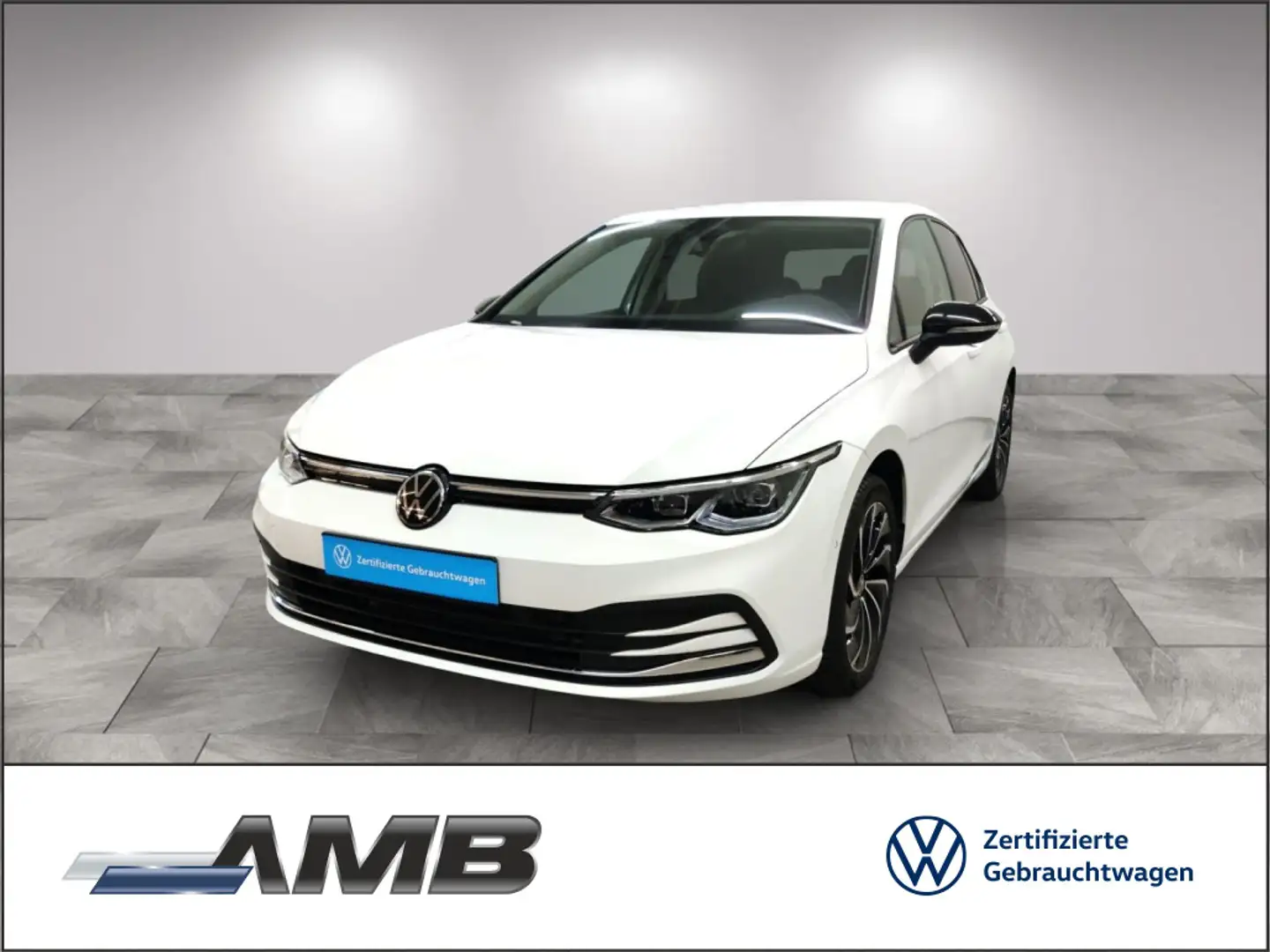 Volkswagen Golf Move Plus 1.0 eTSI AHK/LED+/IQ.Drive/Navi Weiß - 1