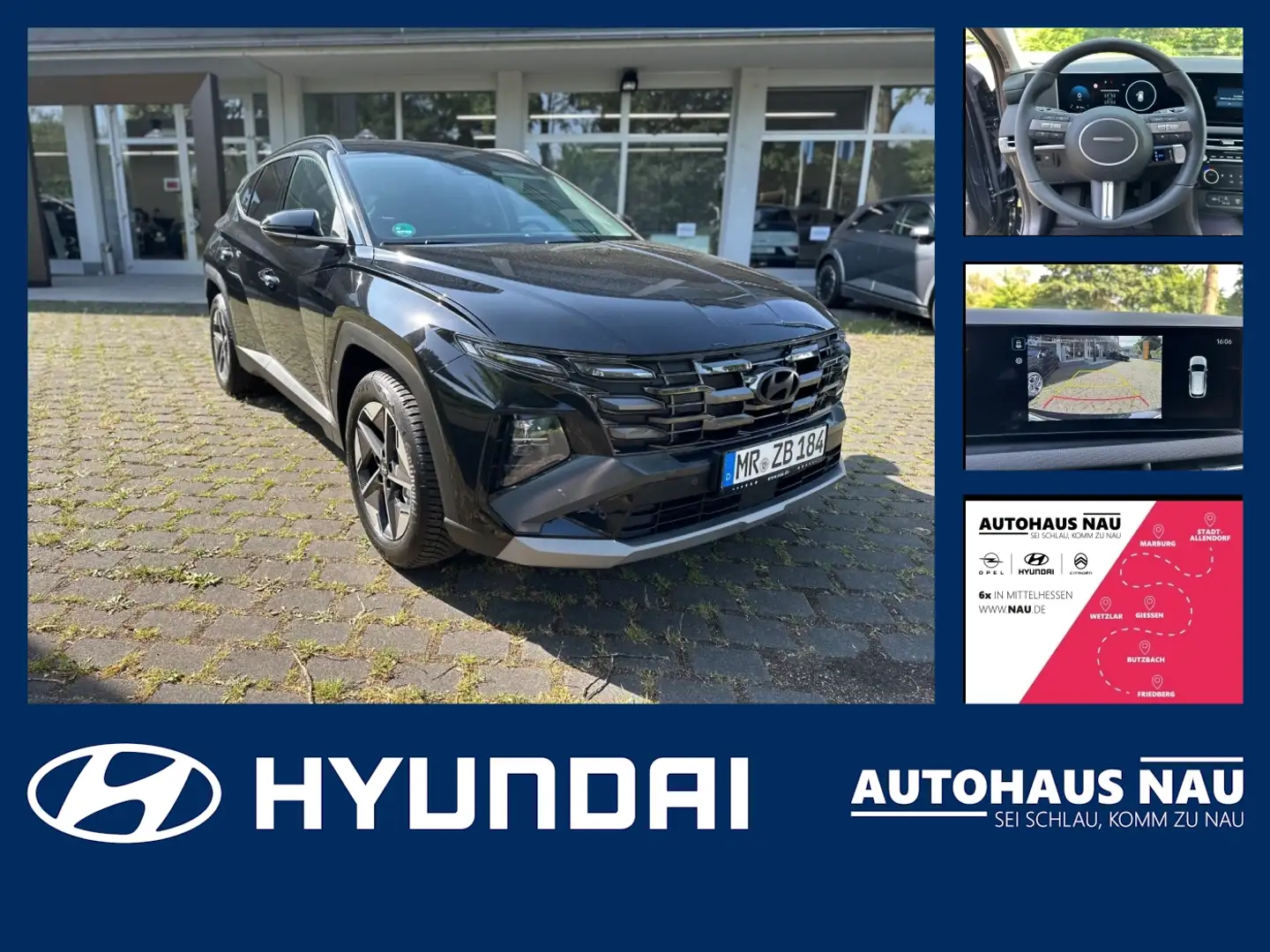 Hyundai TUCSON 1.6 Turbo 48V DCT 4WD Trend LED, Allrad Чёрный - 1