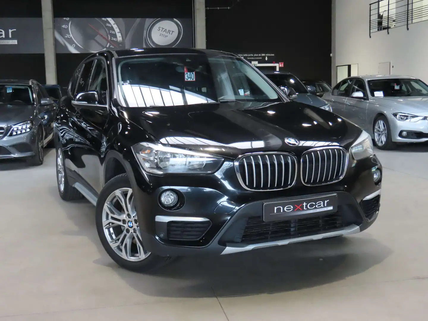 BMW X1 16d XLine ***NAVI-CRUISE-CUIR-JA18\u0027\u0027*** Noir - 2