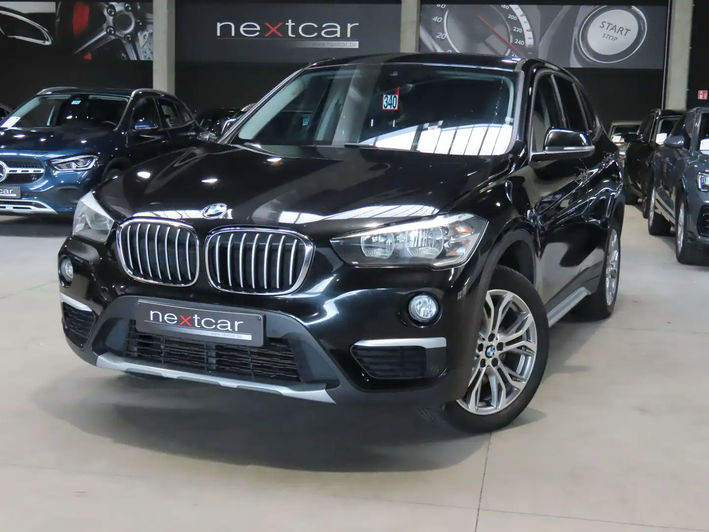 BMW X1 16d XLine ***NAVI-CRUISE-CUIR-JA18\u0027\u0027*** Noir - 1