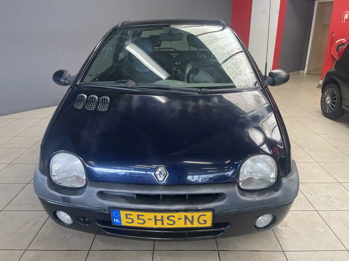 Renault Twingo 1.2-16V Epicéa Quickshift 5 Leuke Automaat, lage K Blauw - 2