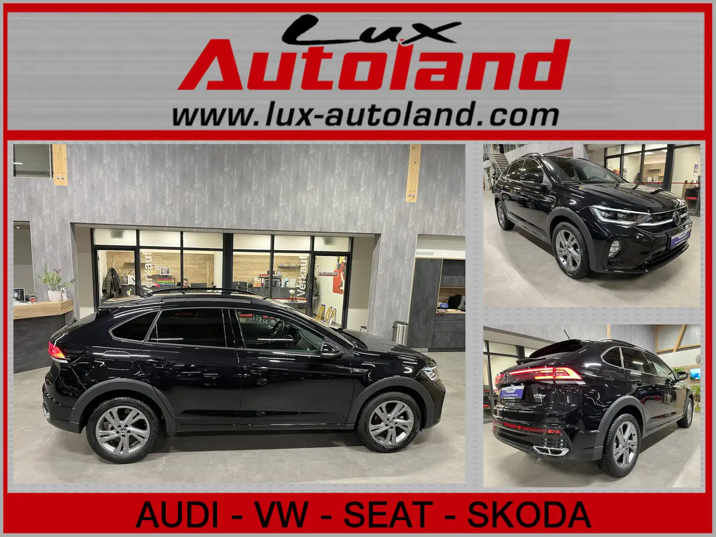 Volkswagen Taigo R-Line TSI DSG ACC Navi App Kam IQ.Drive Zwart - 1