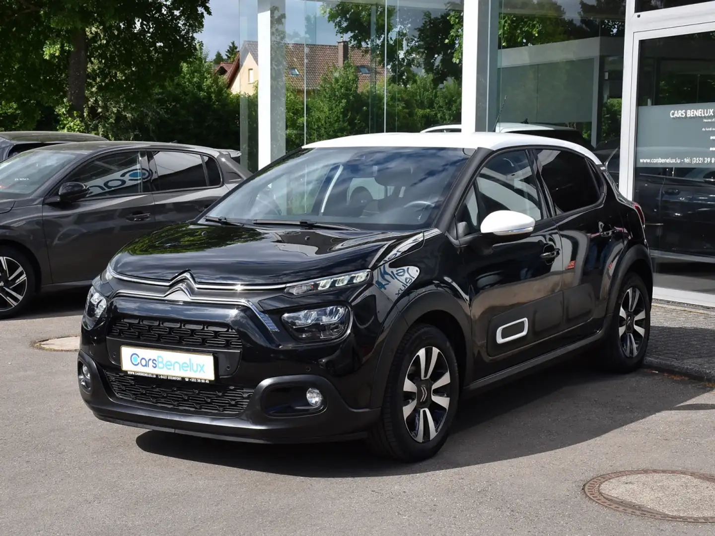 Citroen C3 1.2 PureTech 110 Shine REGUL CAM LANE SIDE 1° MAIN Noir - 2