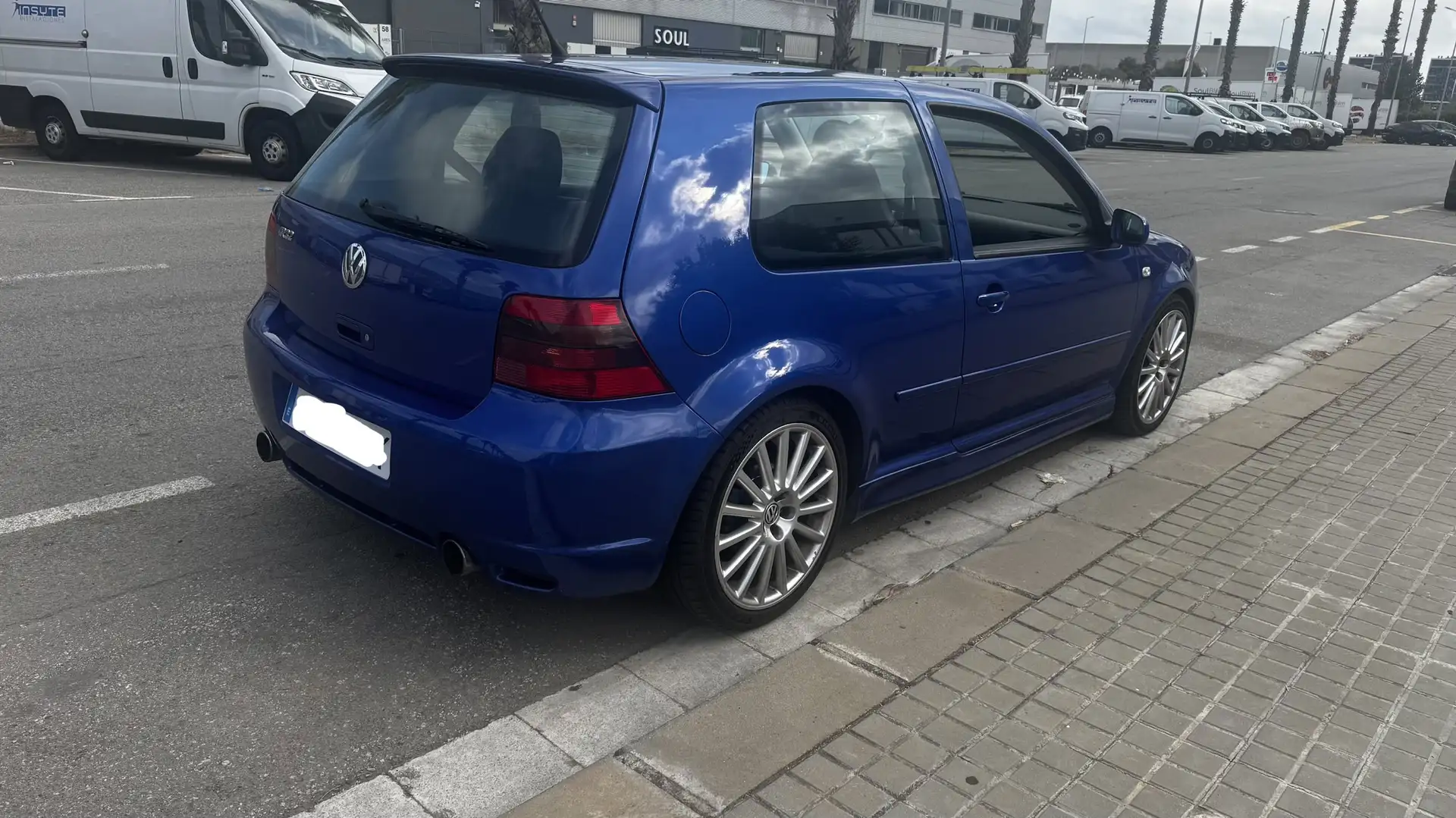 Volkswagen Golf R Golf R32 Azul - 2