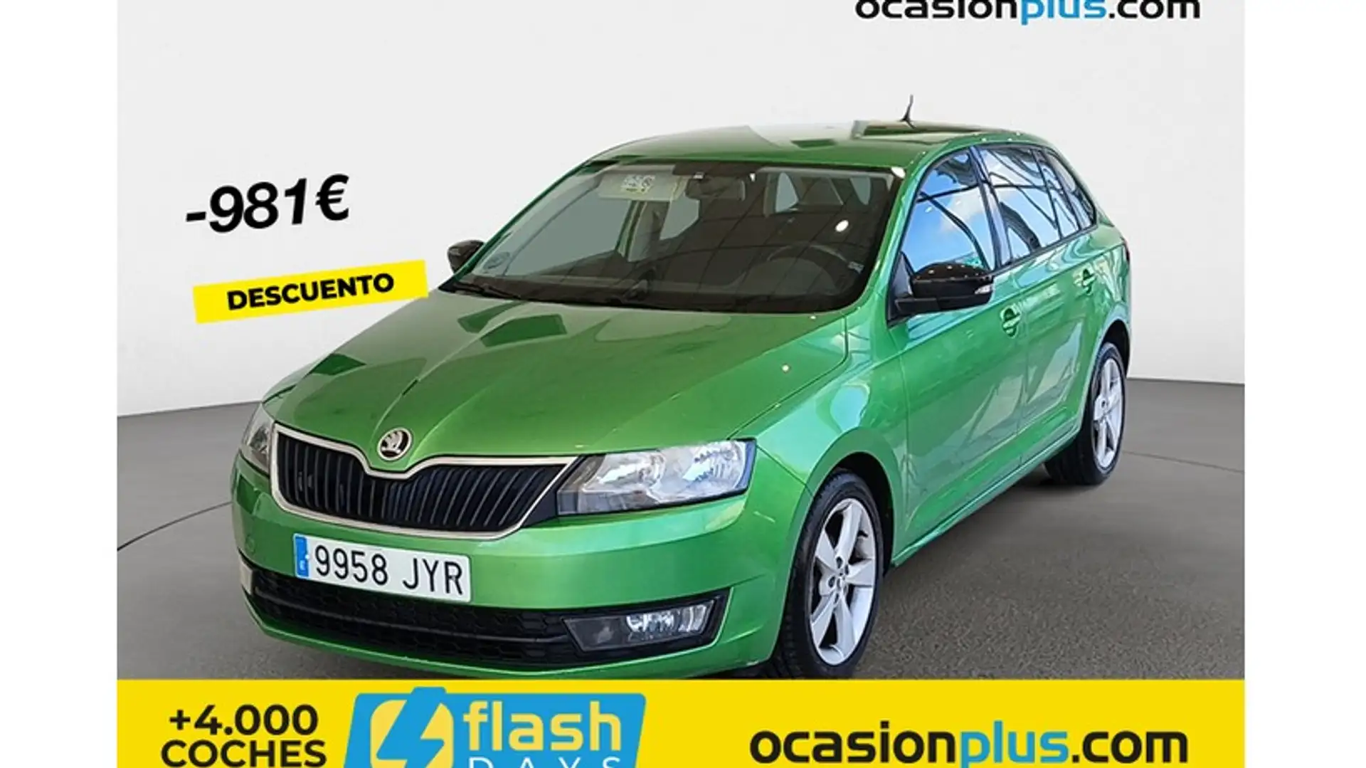 Skoda Rapid/Spaceback 1.4TDI Style Verde - 1