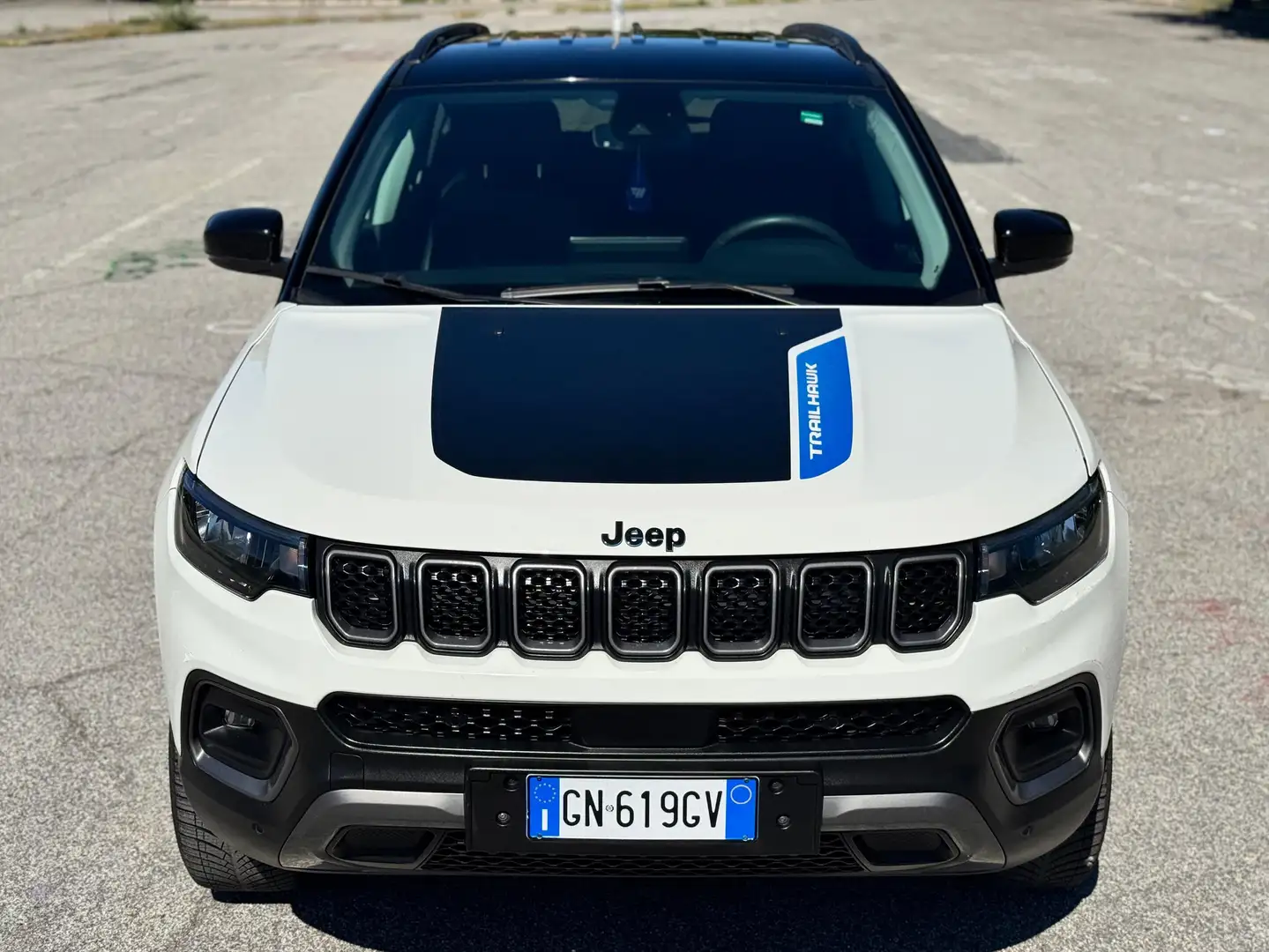 Jeep Compass Trailhawk 4XE PHEV 240cv -TUA SENZA VINCOLI- Blanc - 1