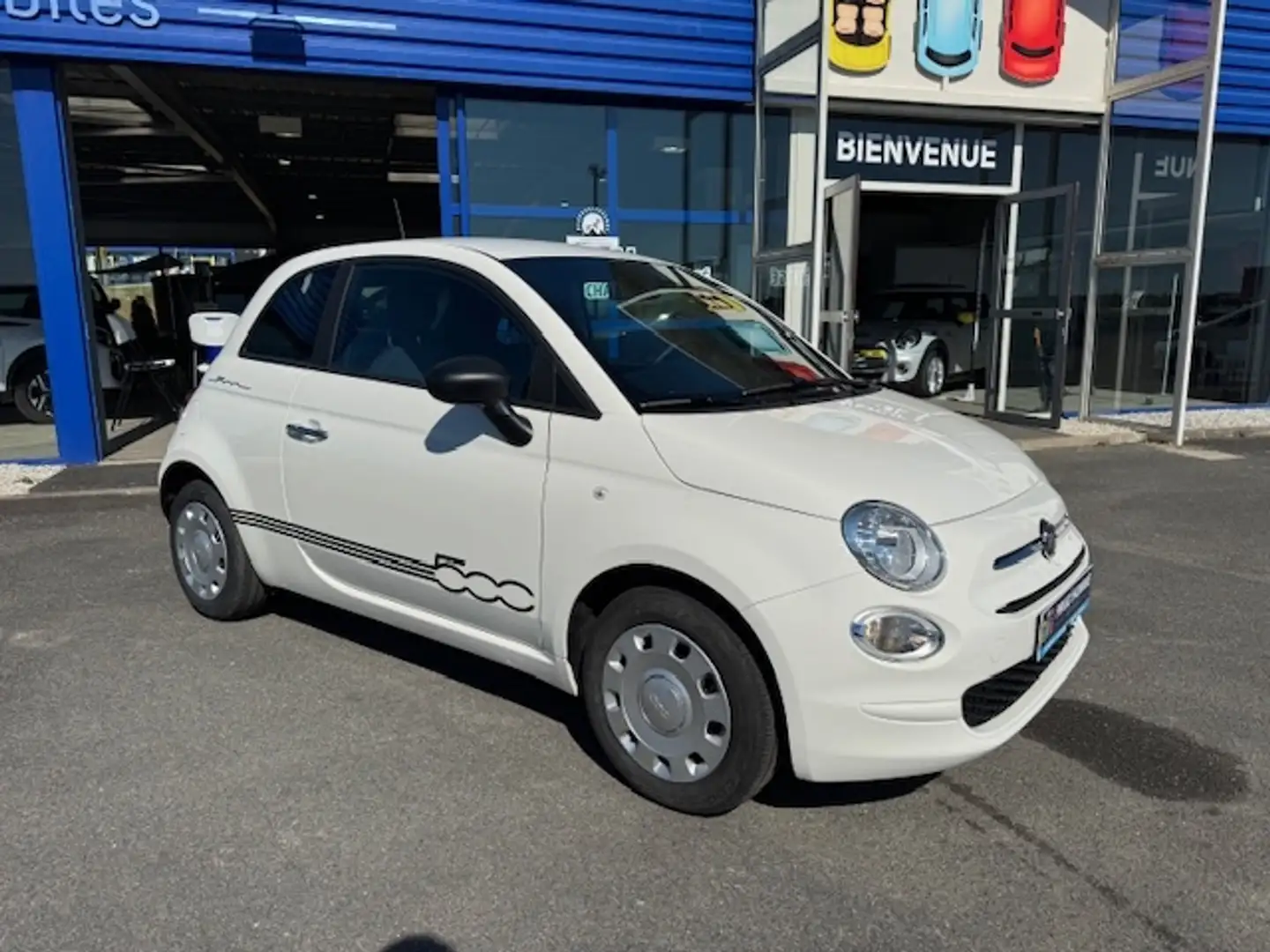 Fiat 500 1.0 70CH HYBRIDE BSG S\u0026S CULT Blanc - 2