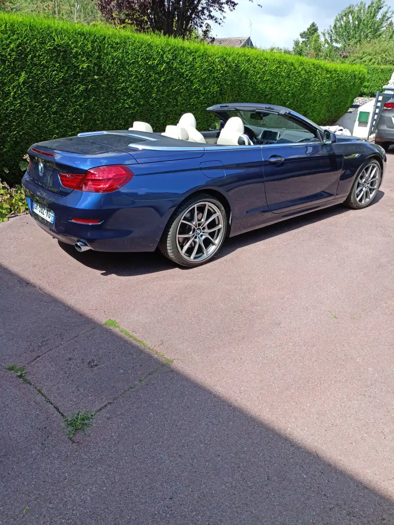 BMW 640 IA F12 Cabriolet Niebieski - 1