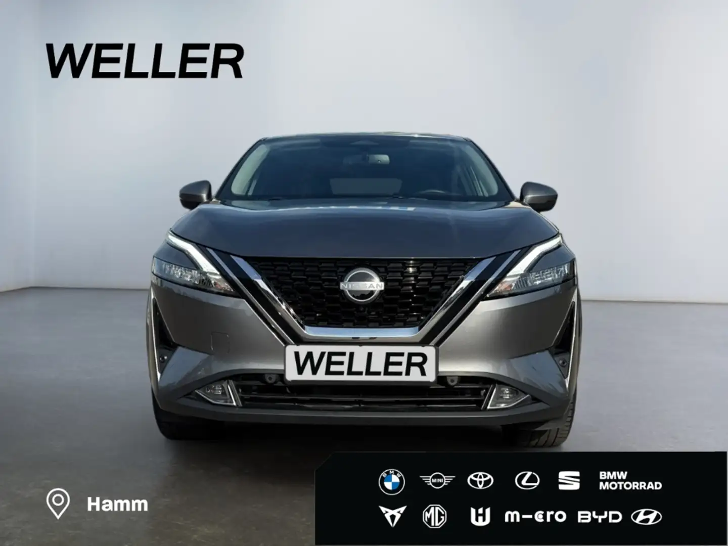 Nissan Qashqai 1.3 DIG-T MHEV N-Connecta *360*hzb Front* Gris - 2