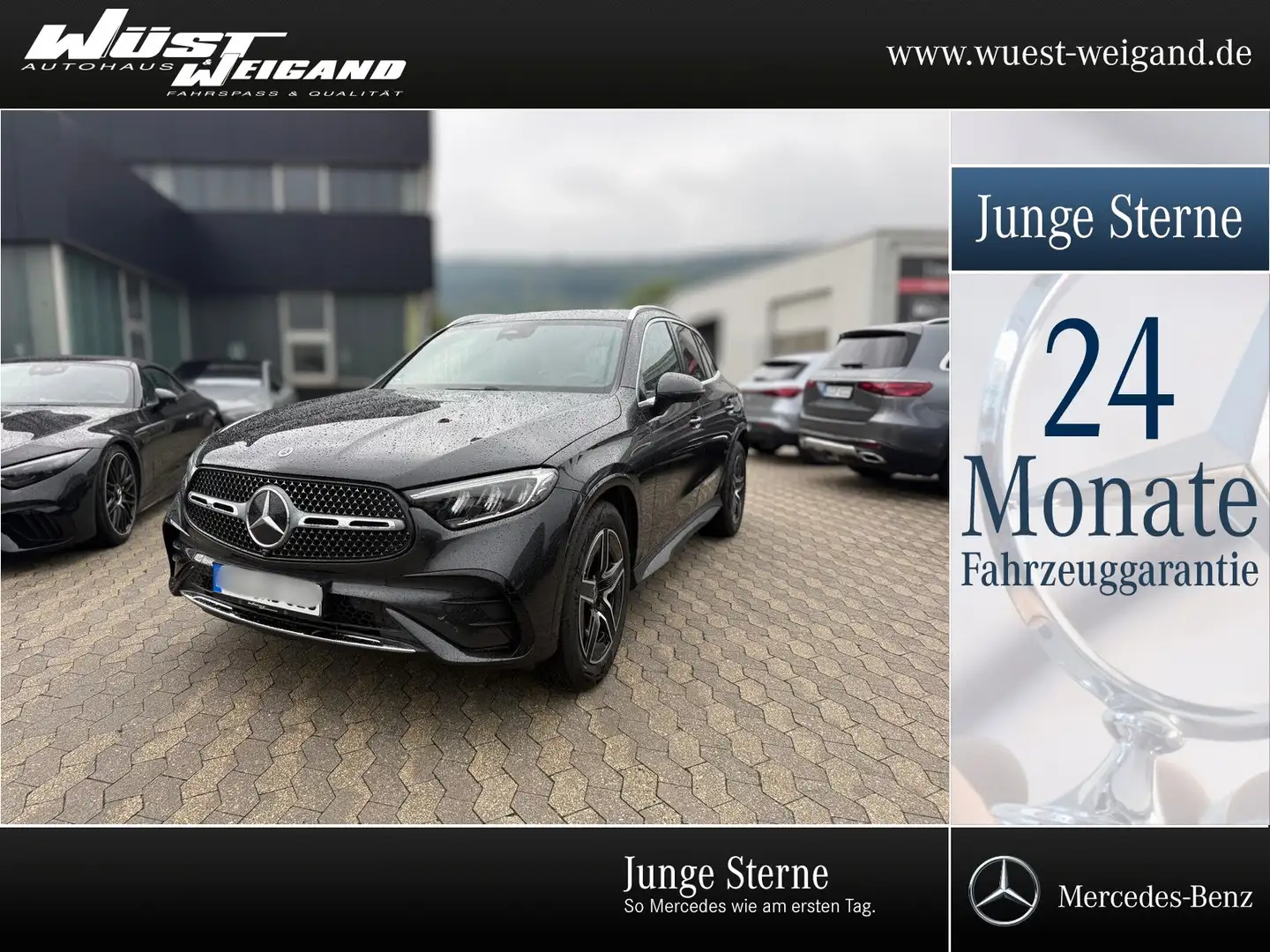 Mercedes-Benz GLC 220 d 4M AHK/Distr/Totw/360°/eleHeck/Ambient Grau - 1