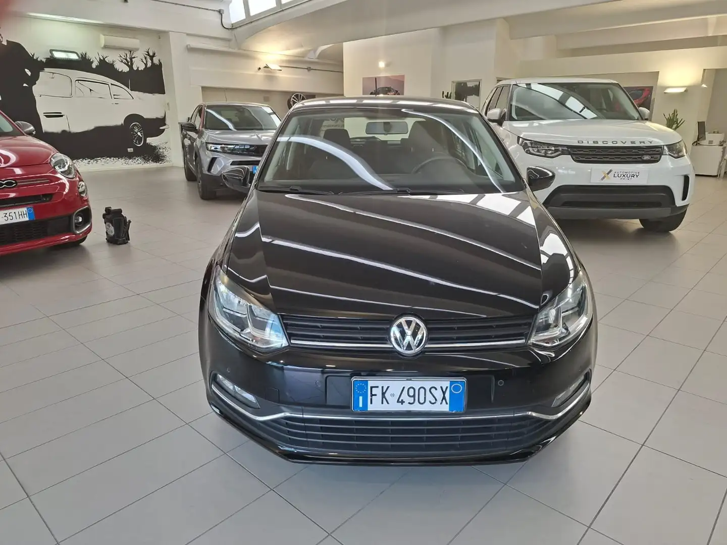 Volkswagen Polo Polo V 2014 5p 1.4 tdi Comfortline 75cv Nero - 2