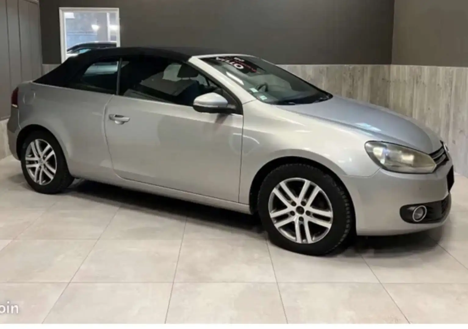Volkswagen Golf Cabriolet Cabrio 1.6 TDI Life 1-prop Bleu - 1