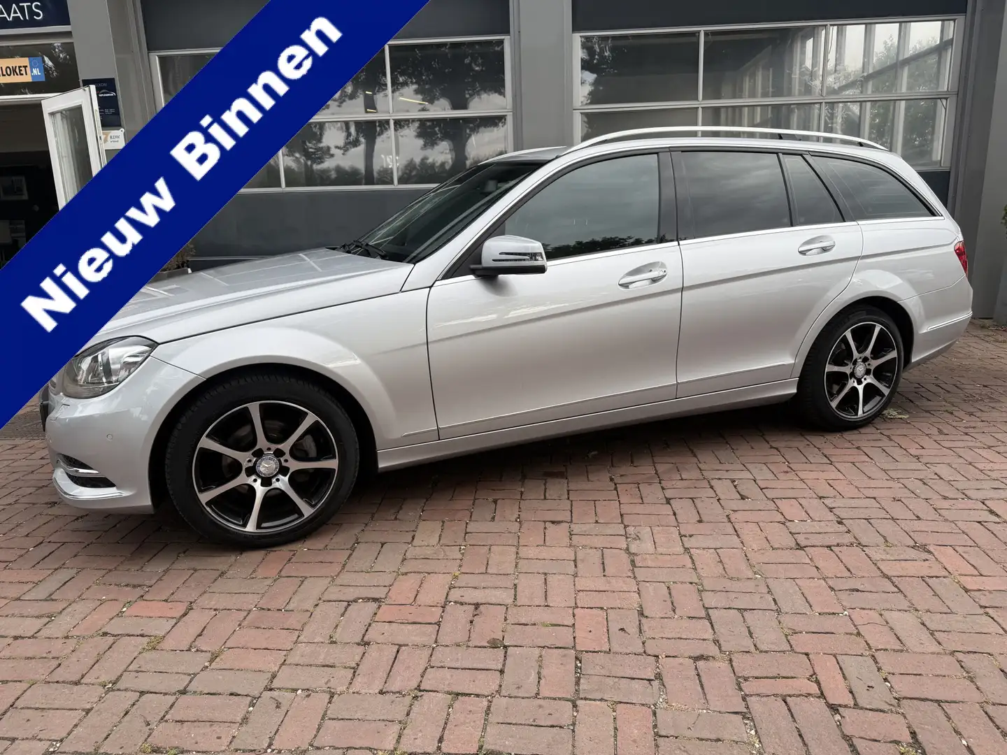 Mercedes-Benz C 180 Estate Ambition Avantgarde Bj 2013 Navi,18Inch,Tre Grijs - 1