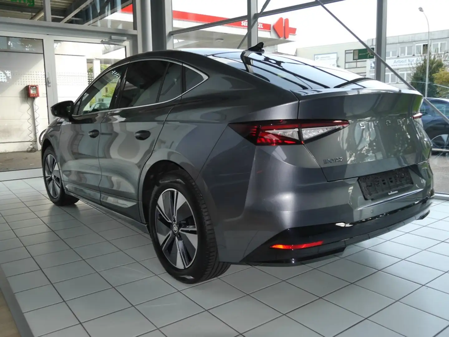 Skoda Enyaq Coupe iV 85 82 kWh ADVANCED AHK Gris - 2