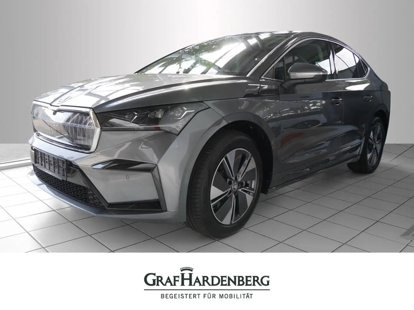 Skoda Enyaq Coupe iV 85 82 kWh ADVANCED AHK Gris - 1