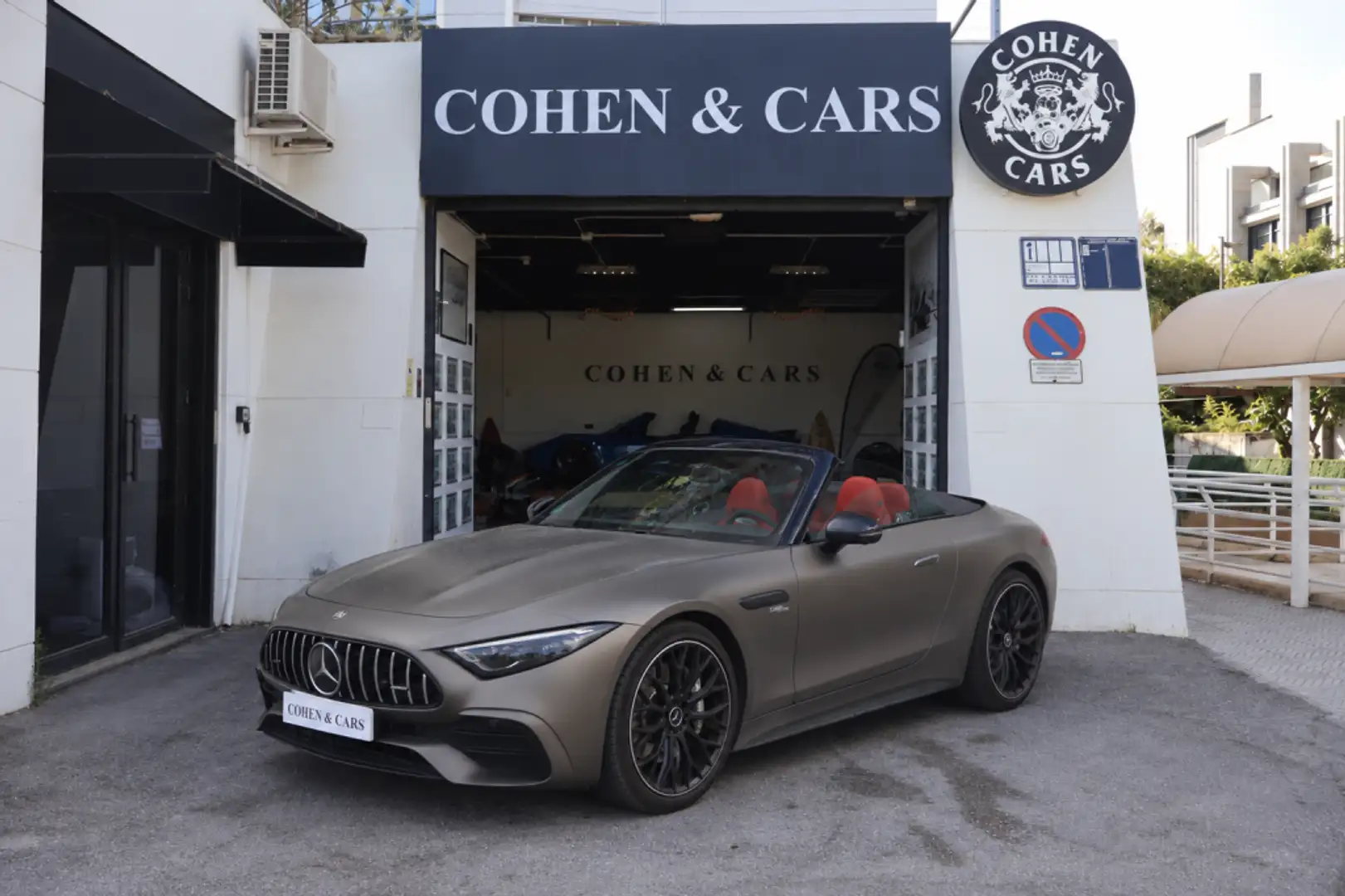 Mercedes-Benz SL 43 AMG Aut. Beige - 2