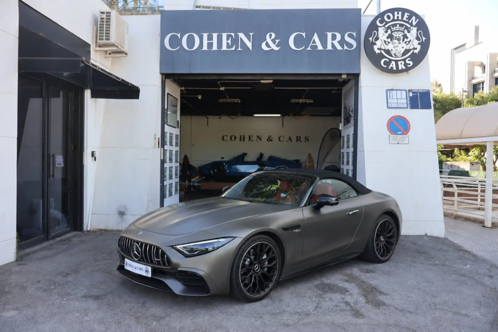 Mercedes-Benz SL 43 AMG Aut. Beige - 1