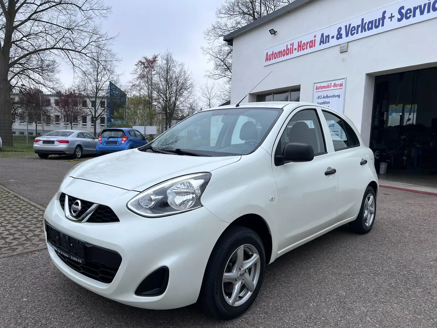 Nissan Micra Visia First White - 1